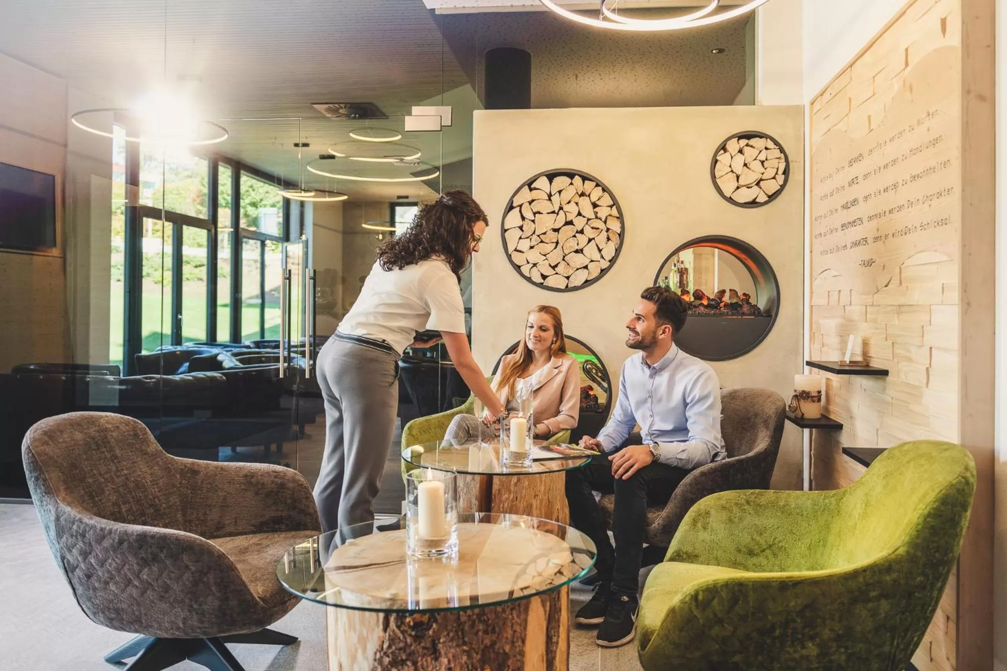 Lobby or reception in Landrefugium Obermüller 4,5 Sterne