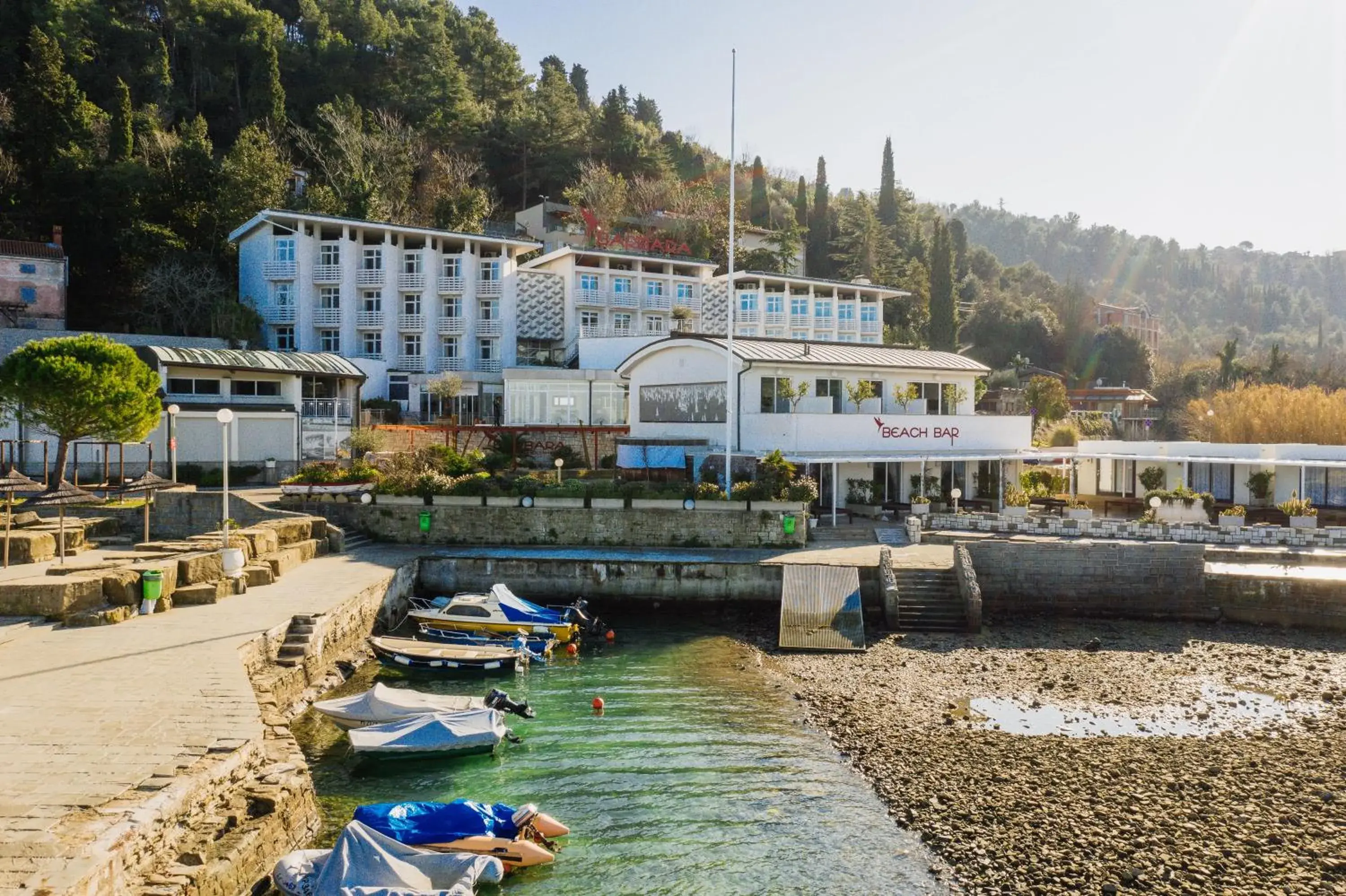 Property Building in Barbara Piran Beach Hotel