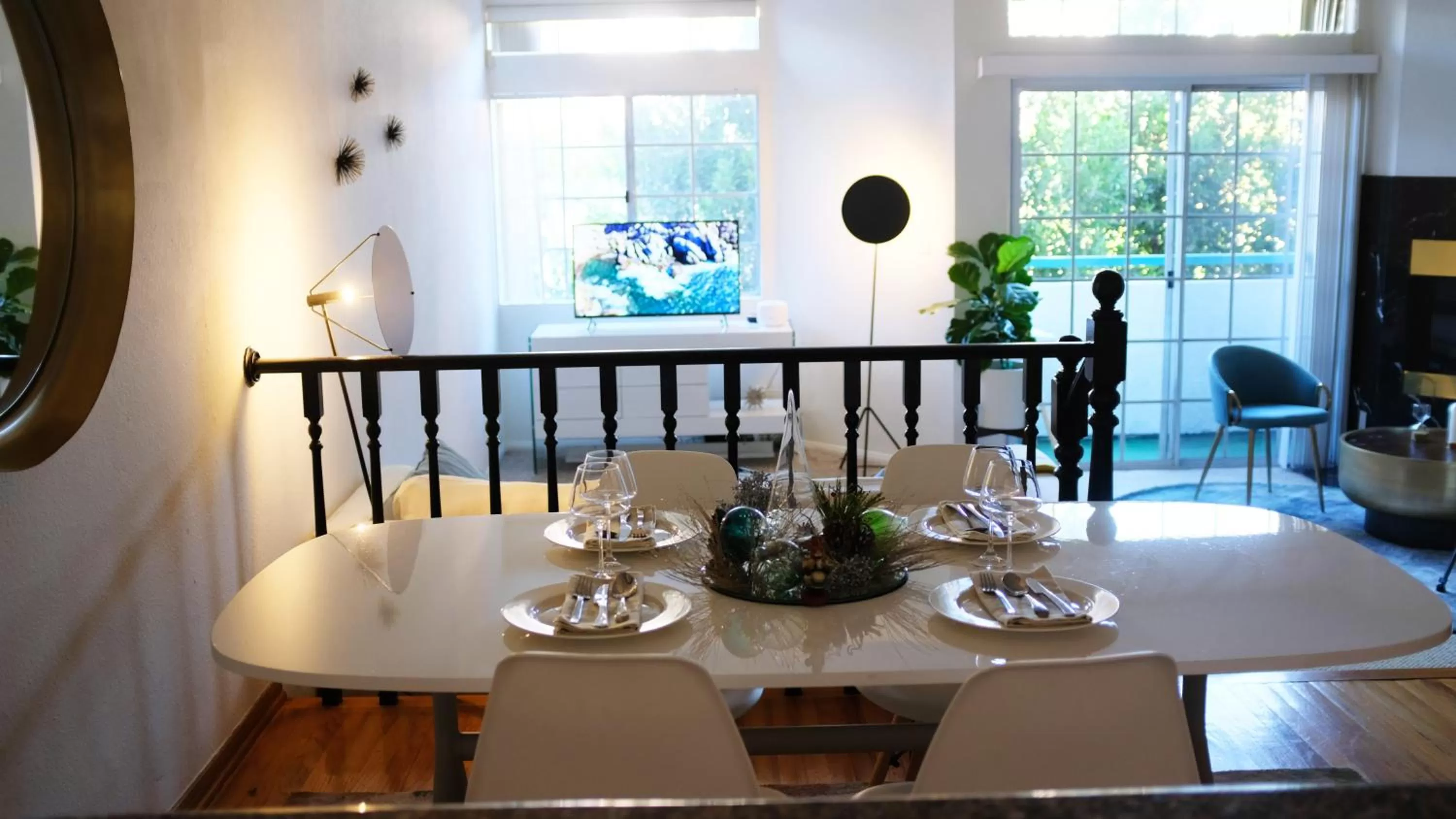 Dining area in The Clouds