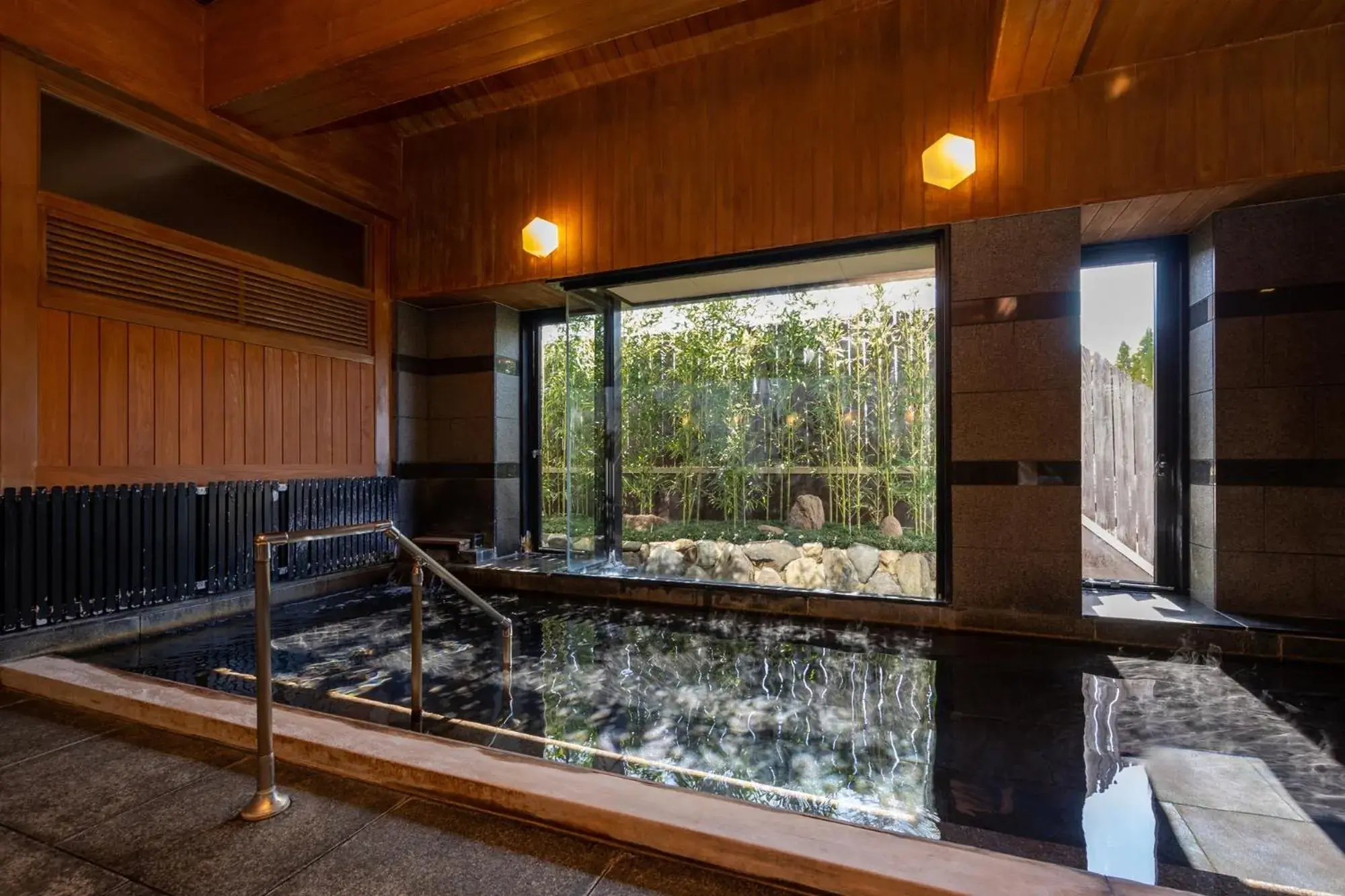 Hot Spring Bath, Swimming Pool in Haginoyado Tomoe Ryokan