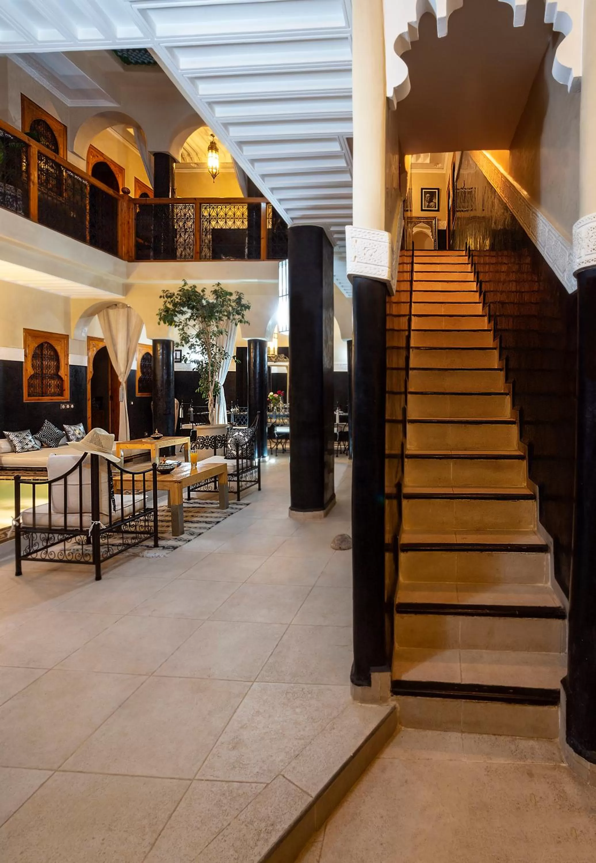 Patio in Riad Rodaina & SPA