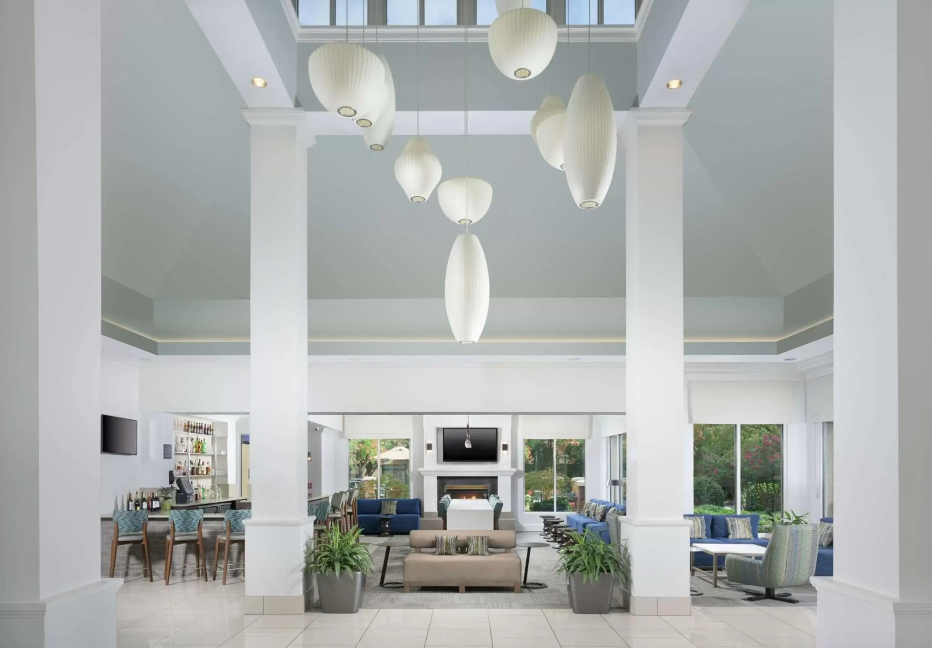 Lobby or reception in Hilton Garden Inn Chattanooga Downtown Lobby or reception in Hilton Garden Inn Chattanooga Downtown