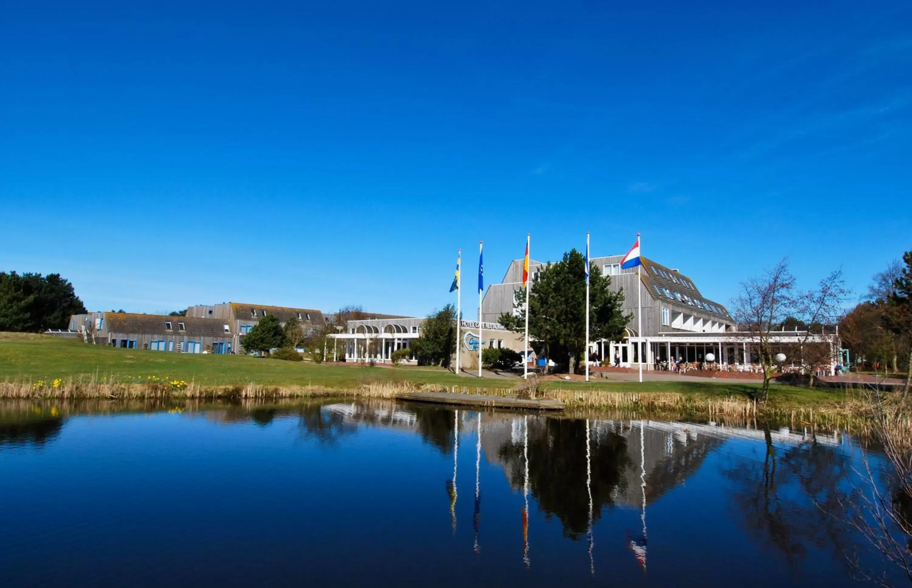 Facade/entrance in Fletcher Resort-Hotel Amelander Kaap