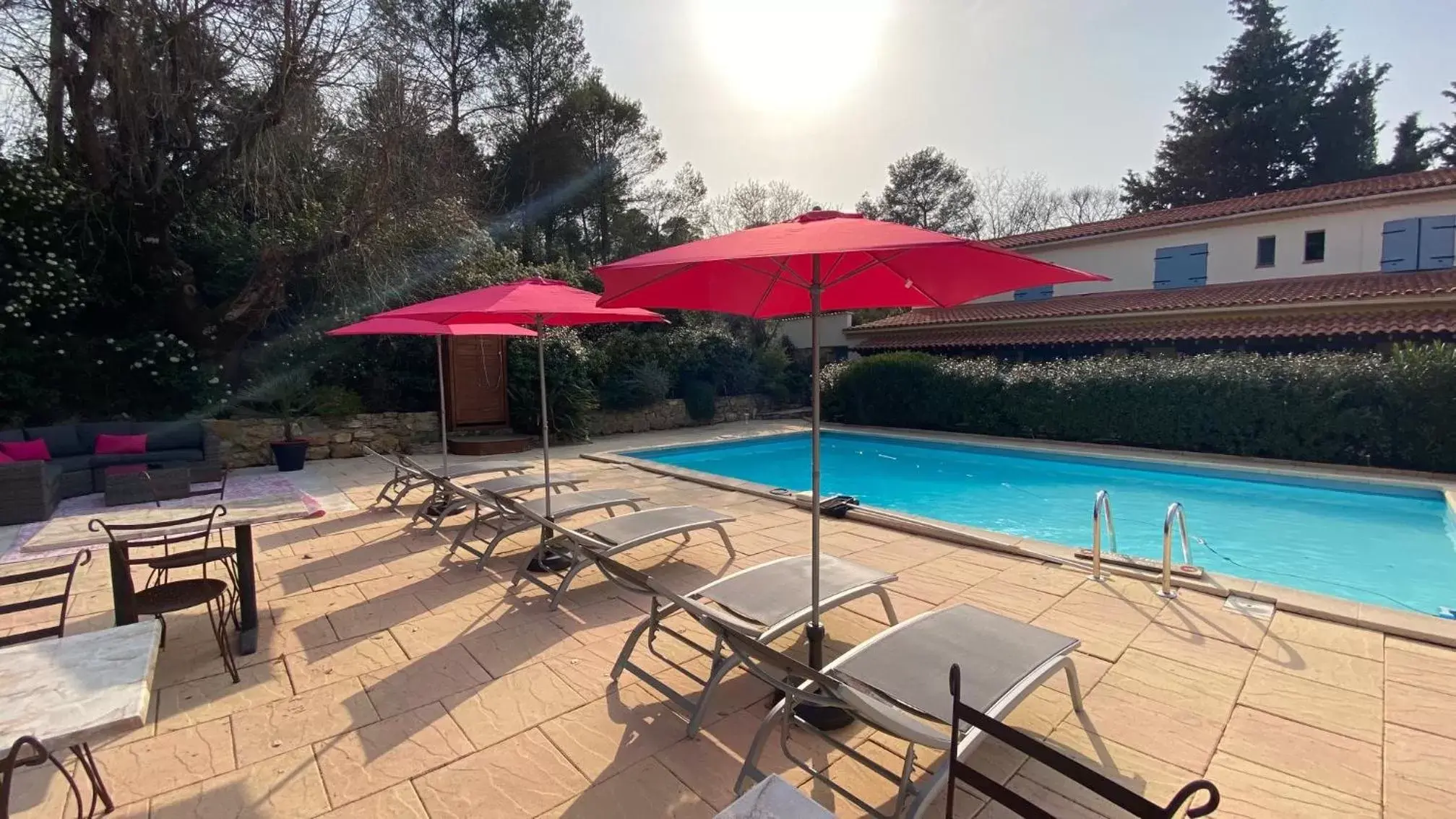 Swimming Pool in Hôtel Bel Valen