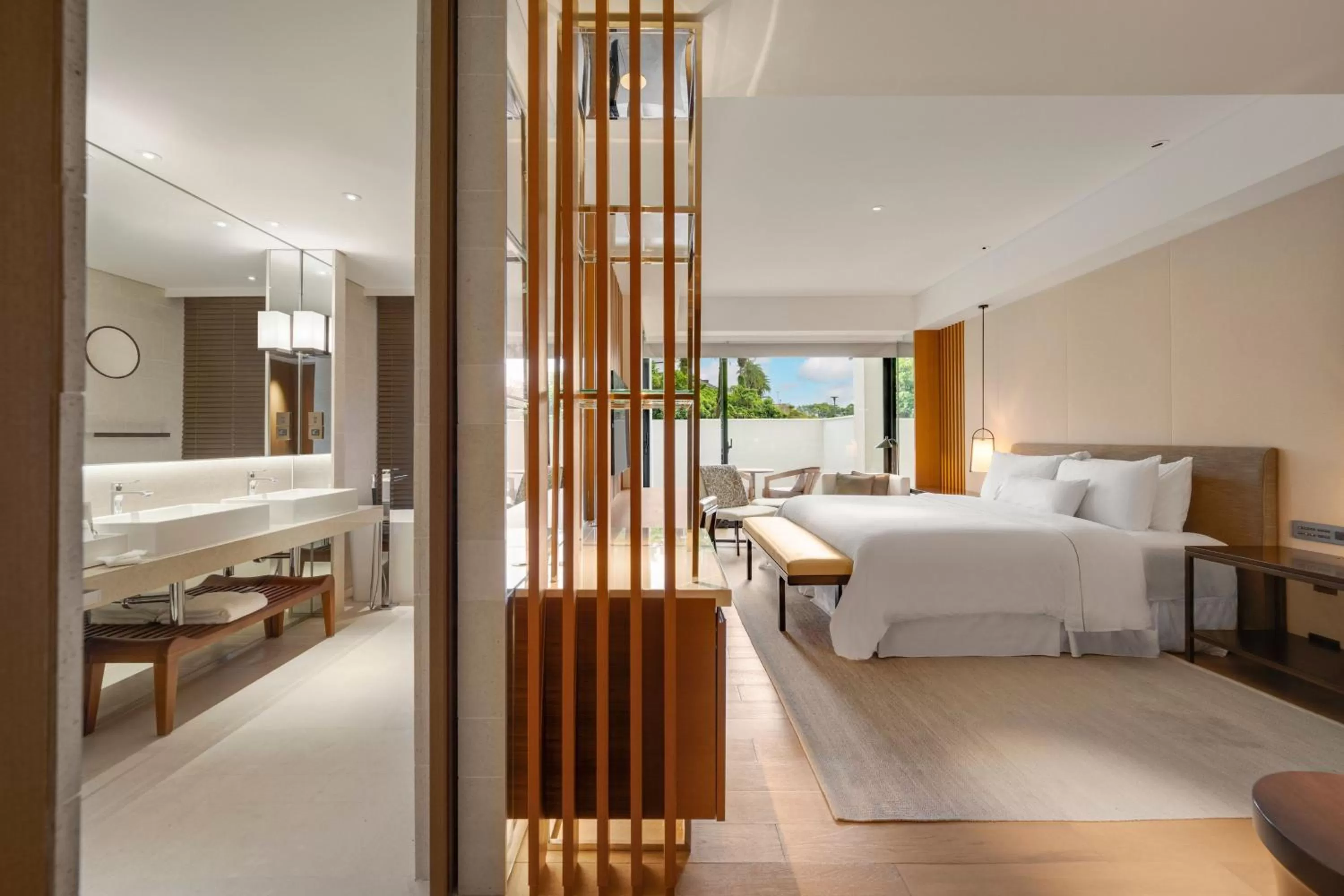 Photo of the whole room, Bed in The Westin Tashee Resort, Taoyuan