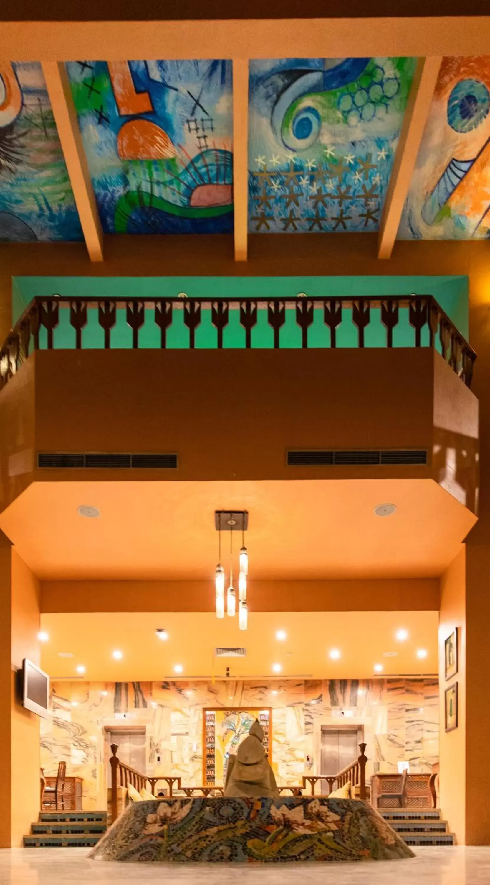 Lobby or reception in Basma Hotel Aswan