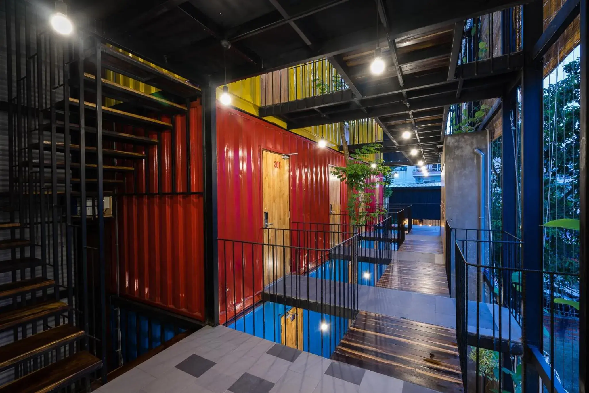 Facade/entrance in Ccasa Hostel Facade/entrance in Ccasa Hostel