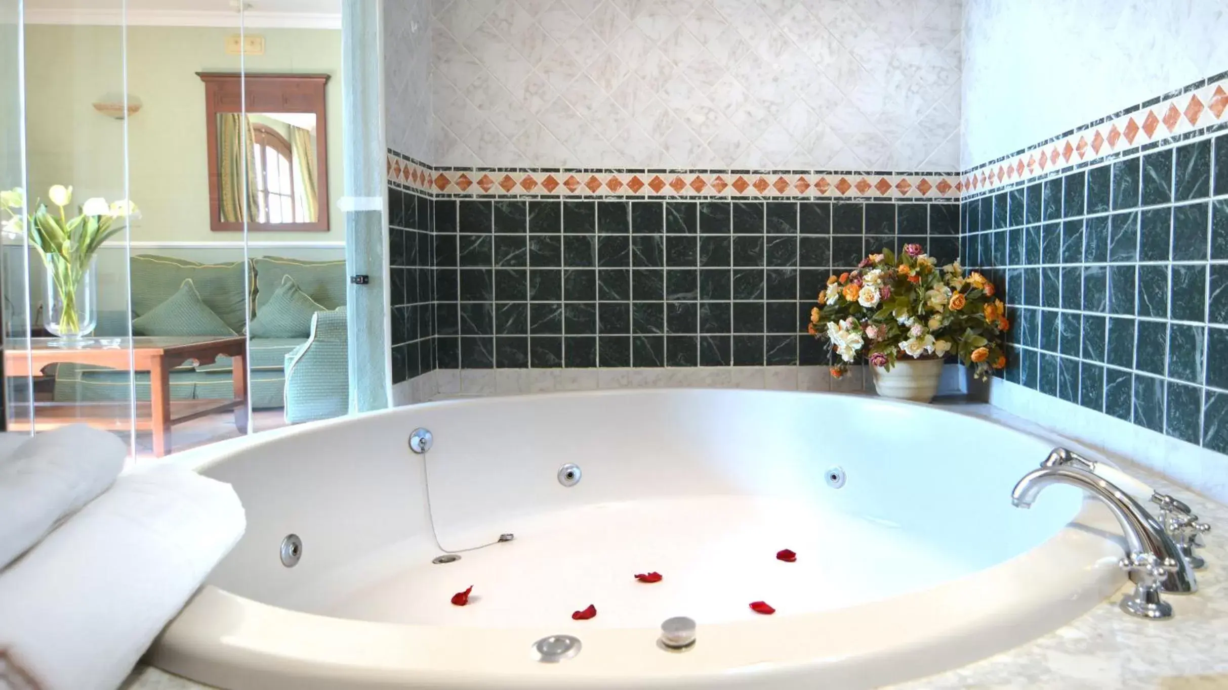 Bathroom in La Posada del Conde