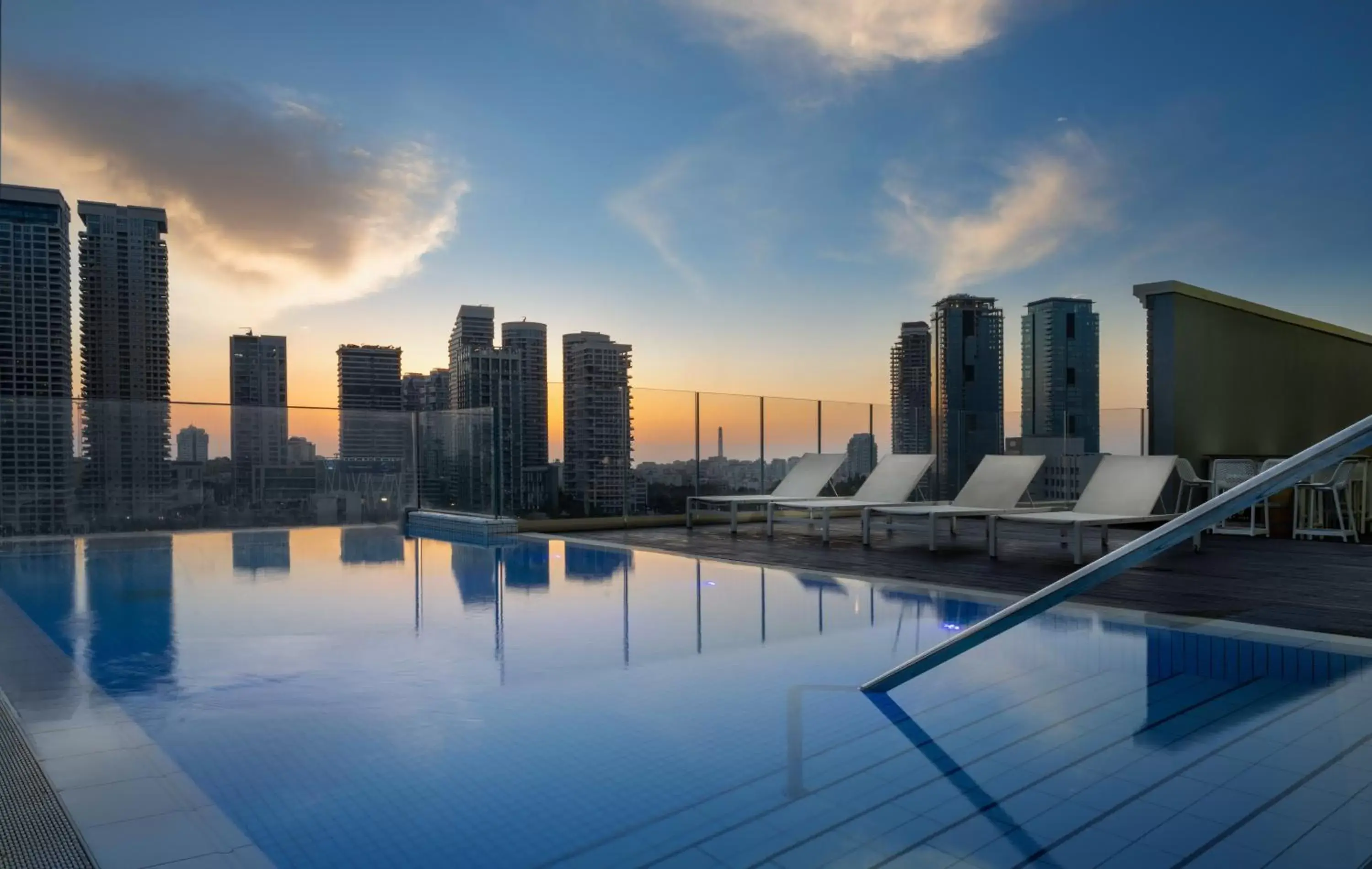 Pool view, Swimming Pool in Hotel Indigo Tel Aviv - Diamond District, an IHG Hotel