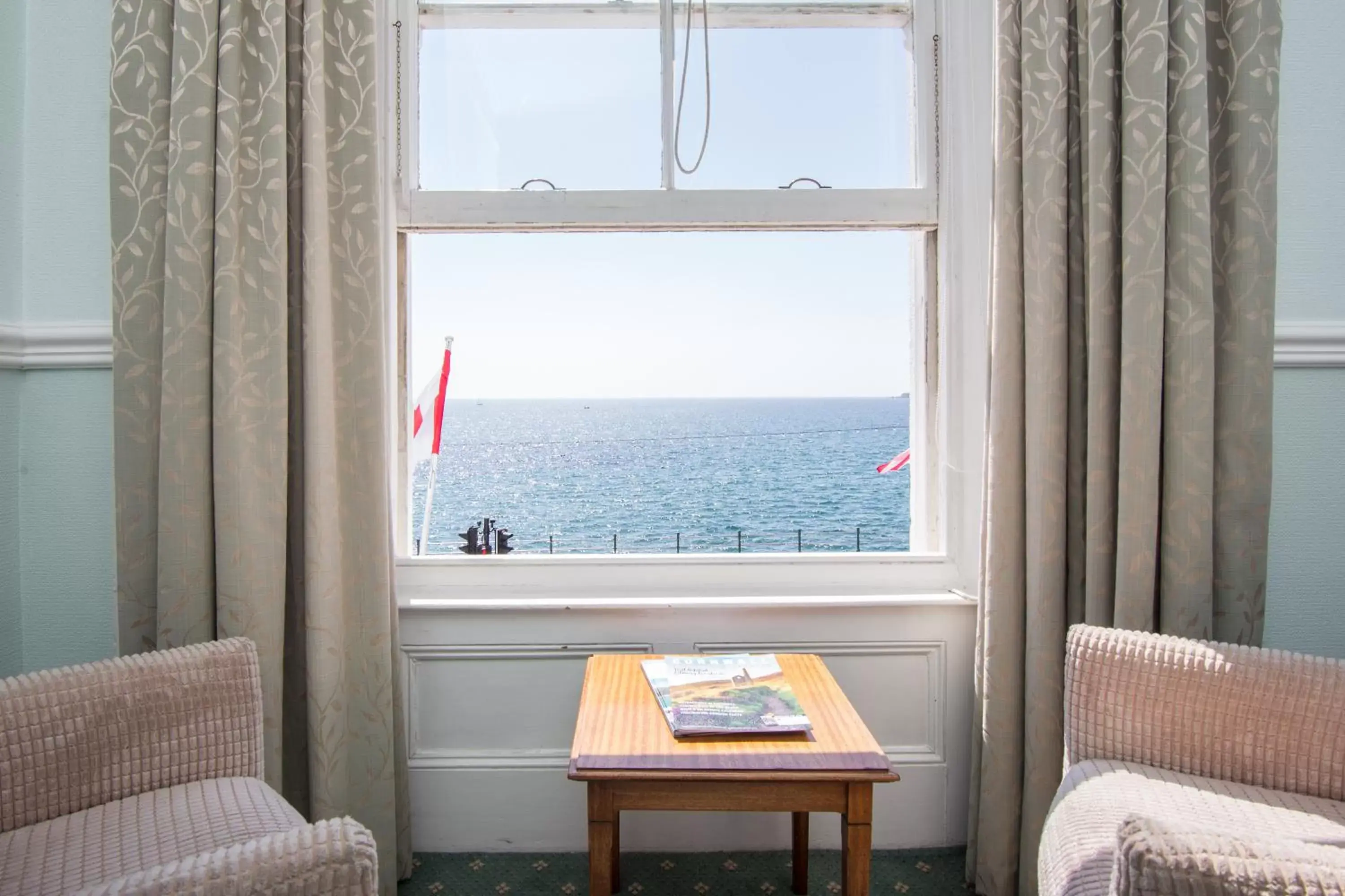 Sea view in The Queens Hotel Sea view in The Queens Hotel