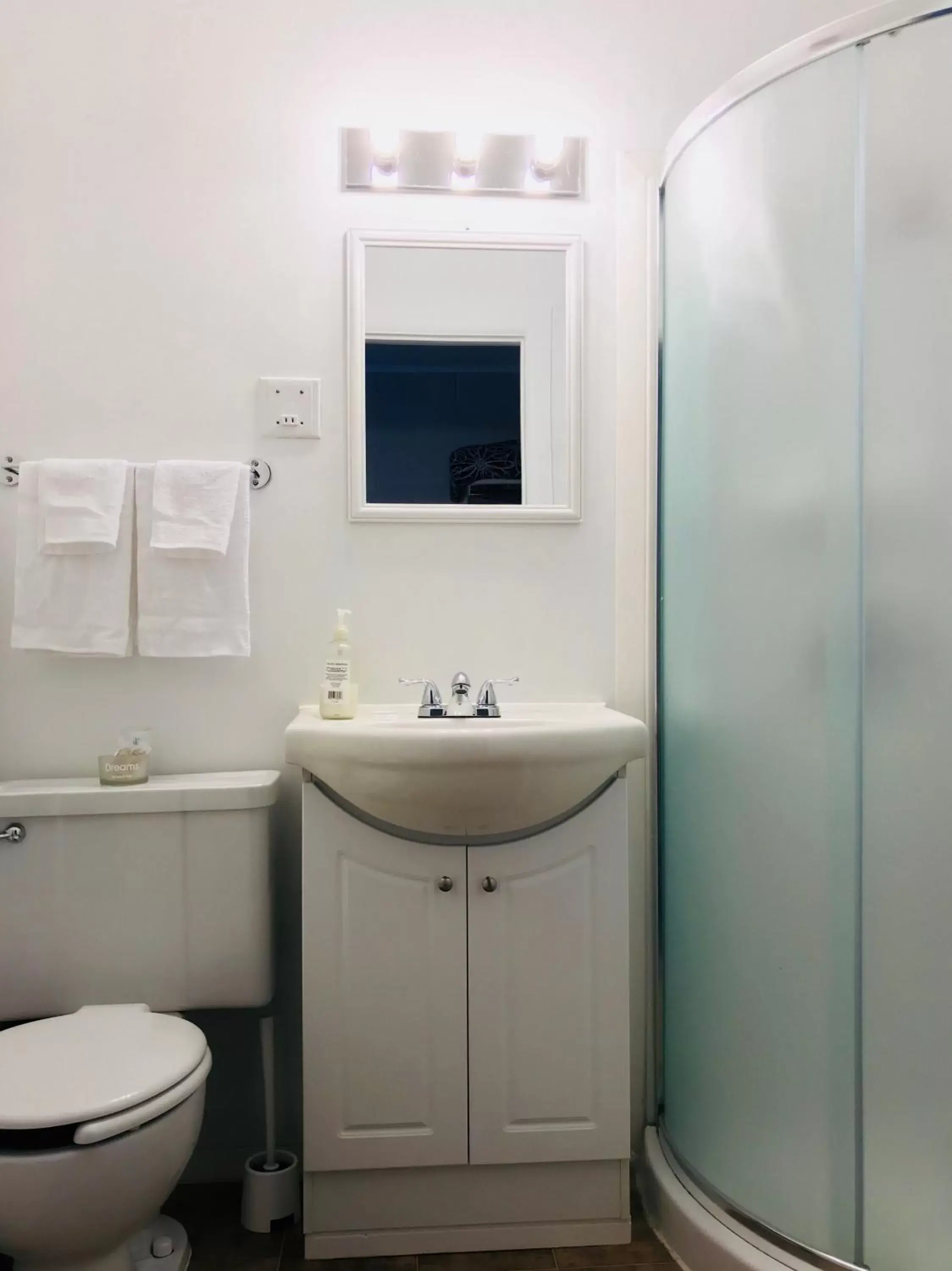 Shower, Bathroom in Manitou Motor Inn