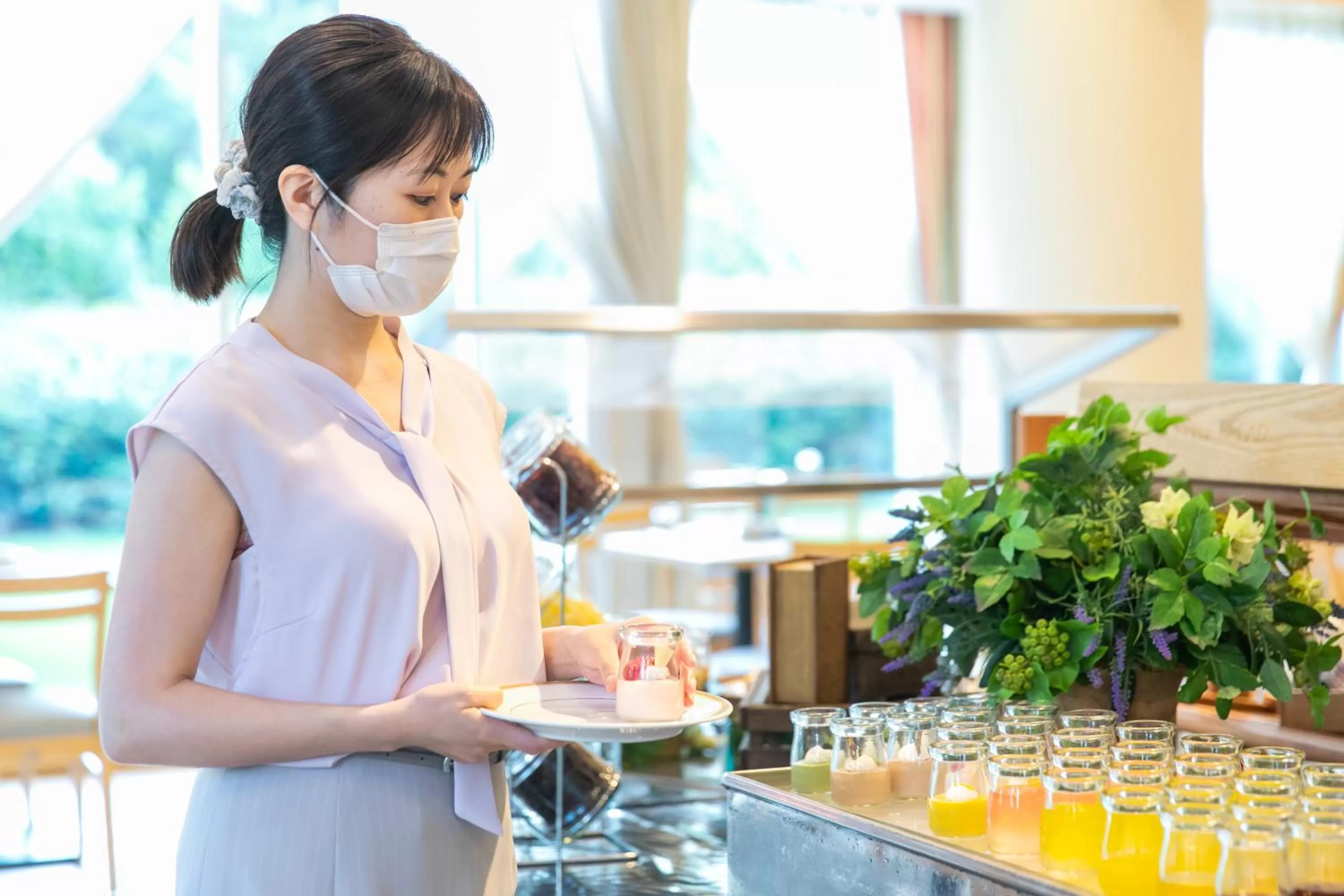 People in Hotel Hewitt Koshien