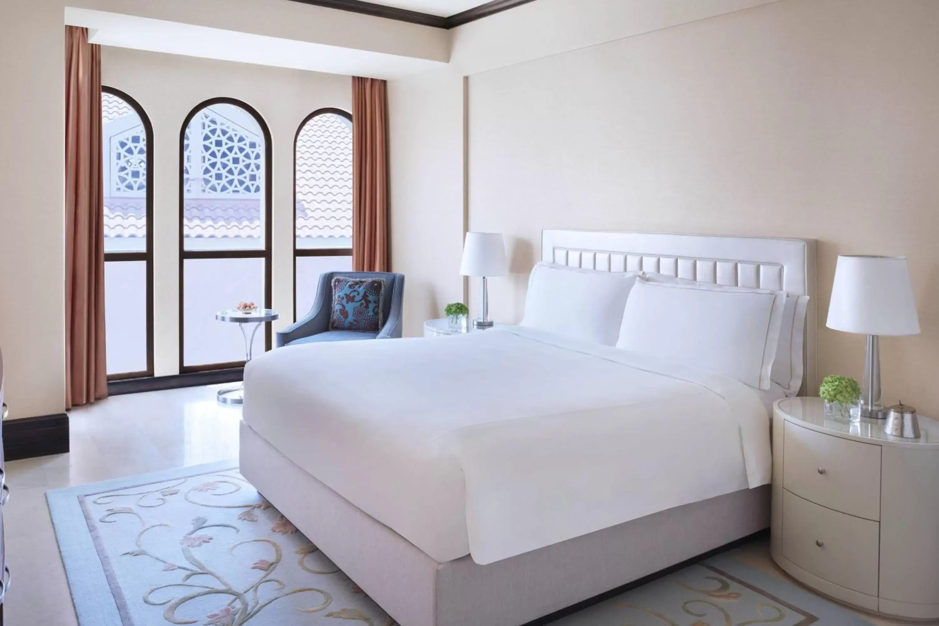 Bedroom, Bed in The Ritz-Carlton Abu Dhabi, Grand Canal