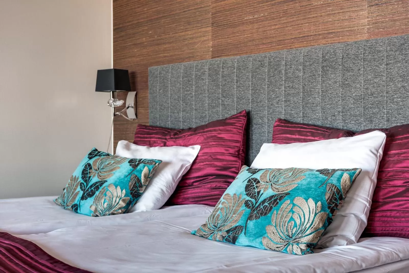 Bed in Hotel Rantakalla