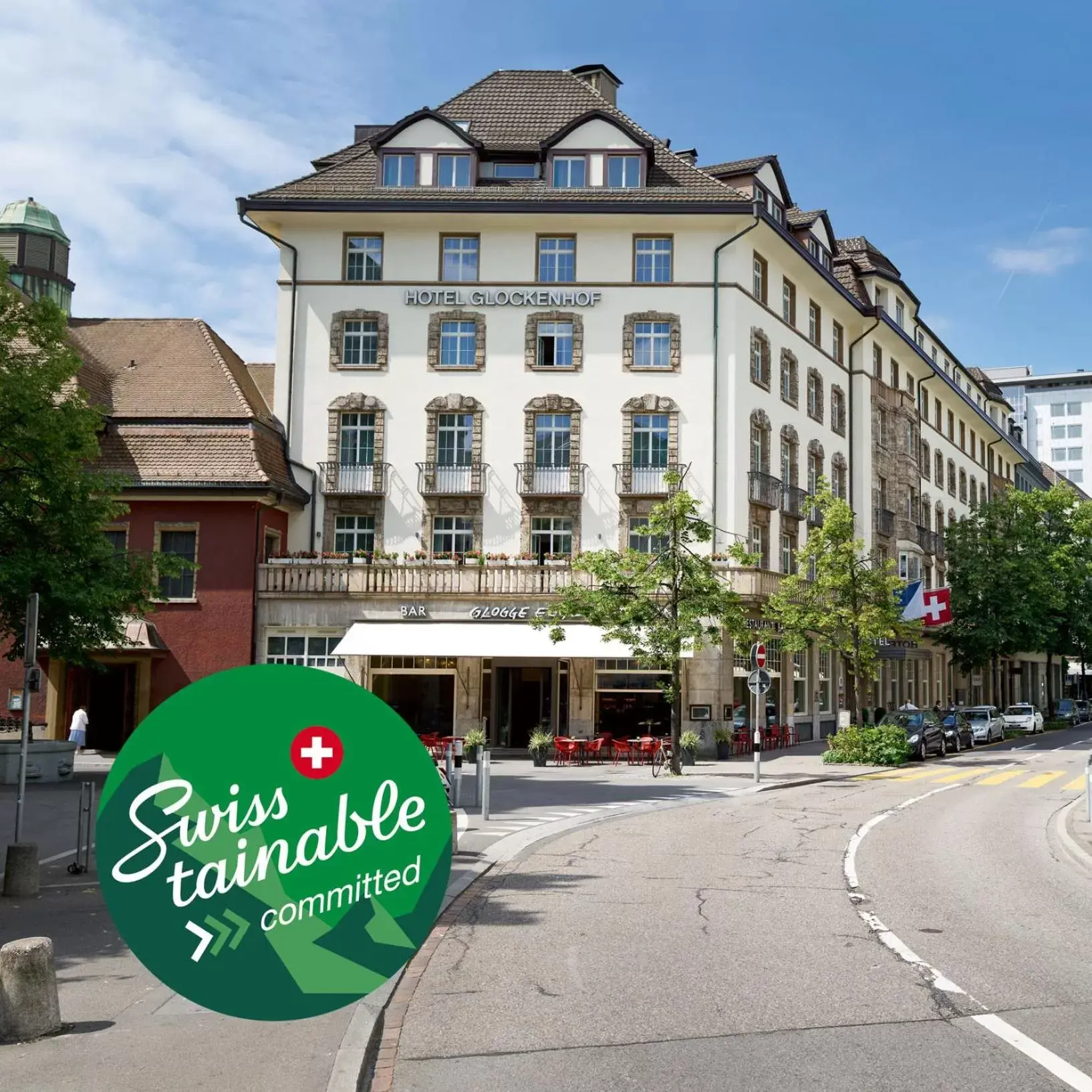 Property Building in Hotel Glockenhof Zürich