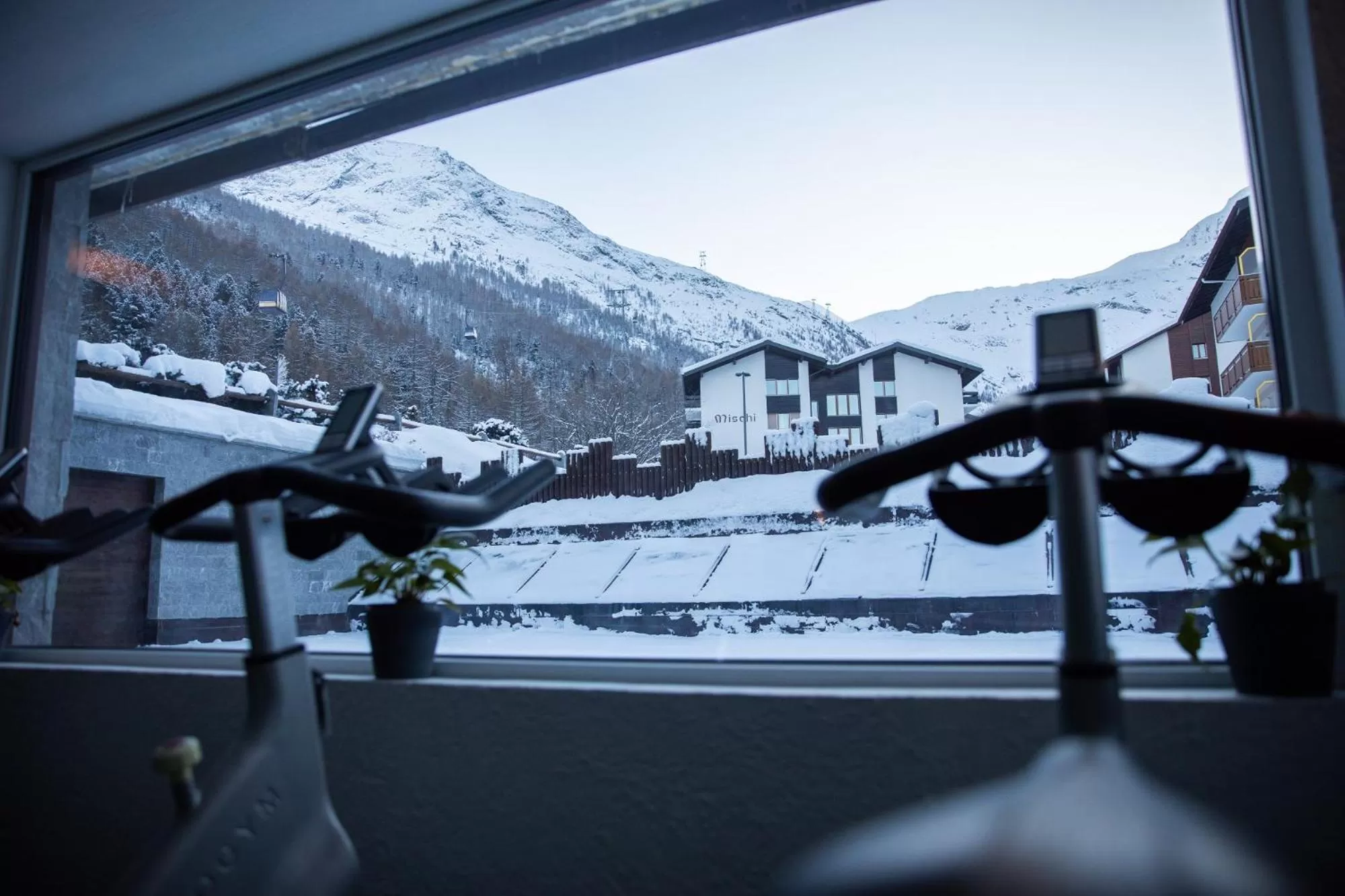 Fitness centre/facilities in Hotel Alpin Superior