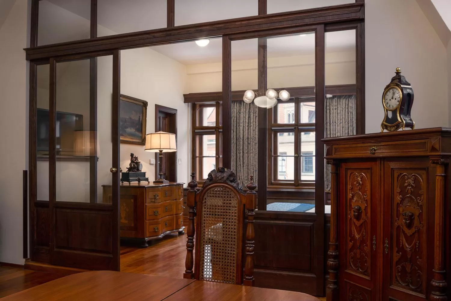 City view in Grand Hotel Praha