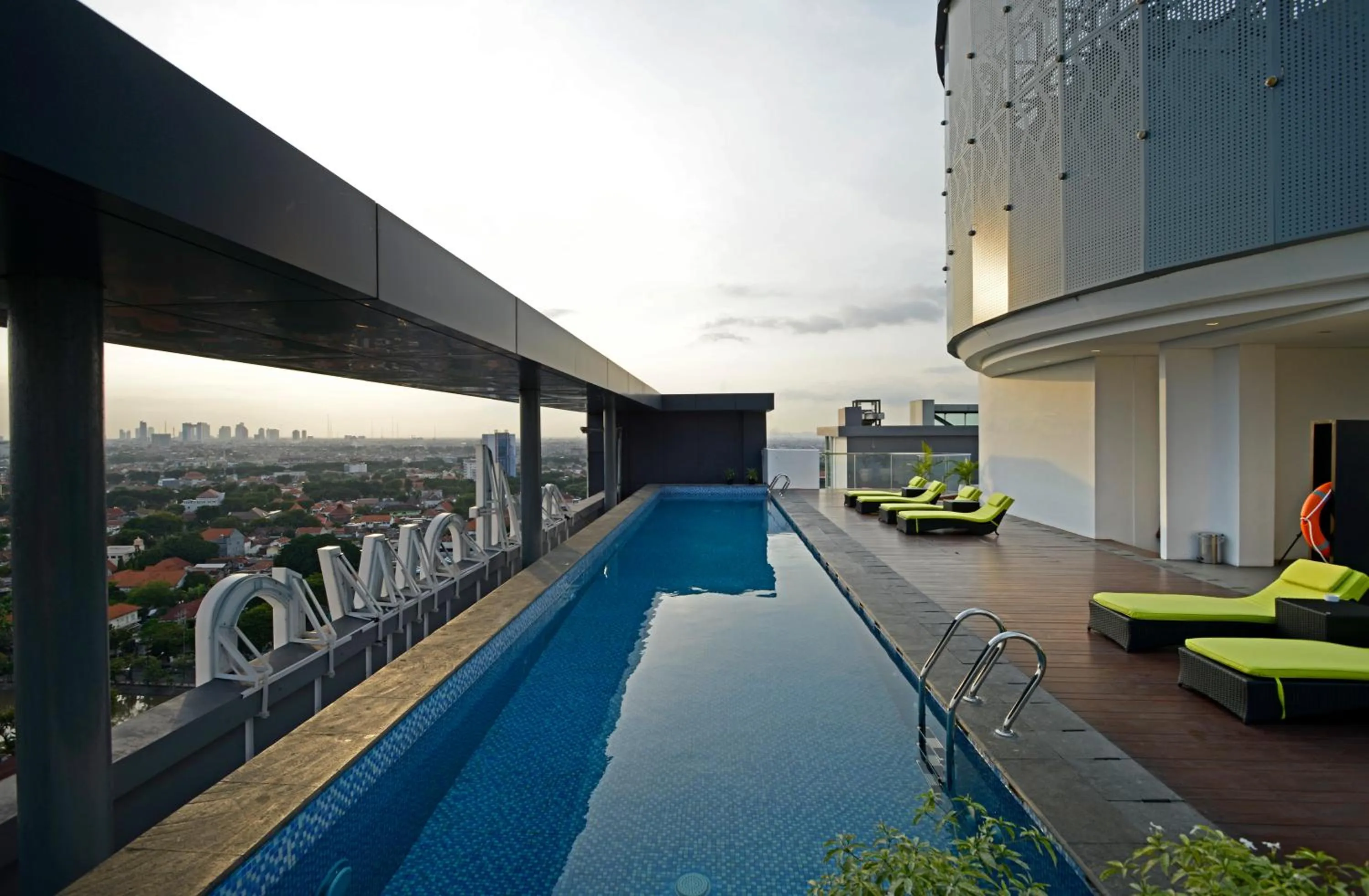 Swimming pool in Midtown Residence Surabaya