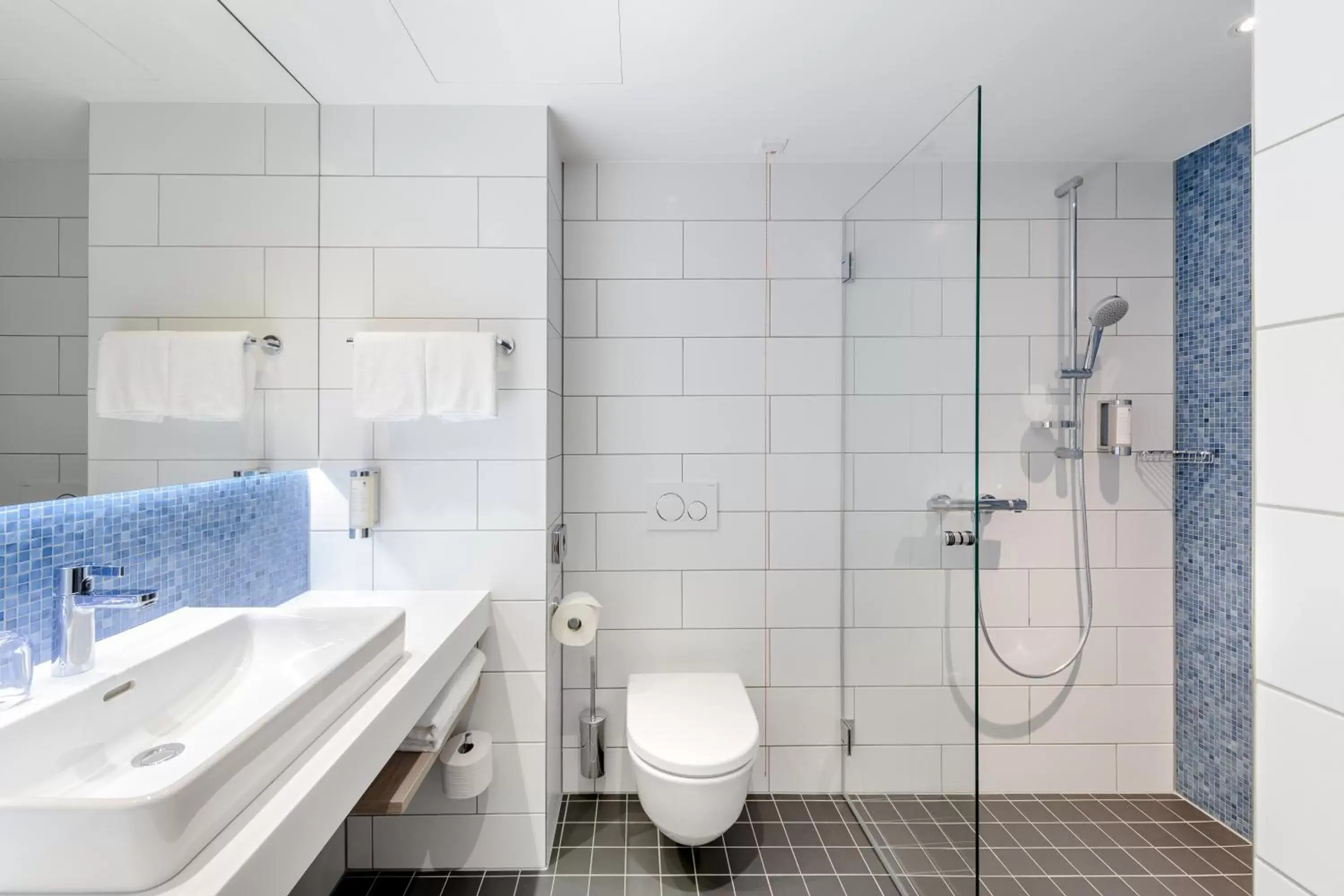 Bathroom in Holiday Inn Express - Berlin - Alexanderplatz, an IHG Hotel