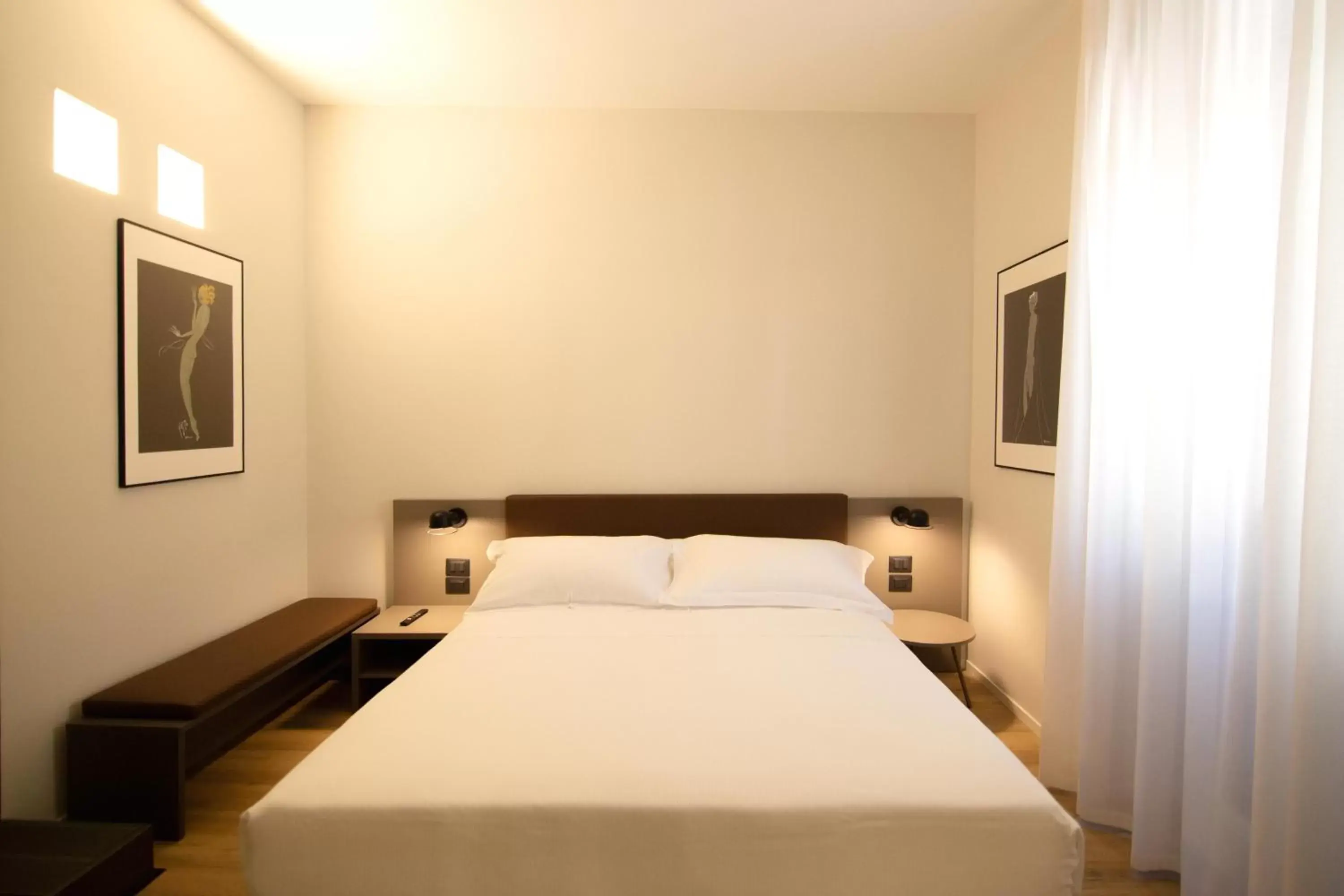 Bed in Hotel Orientale
