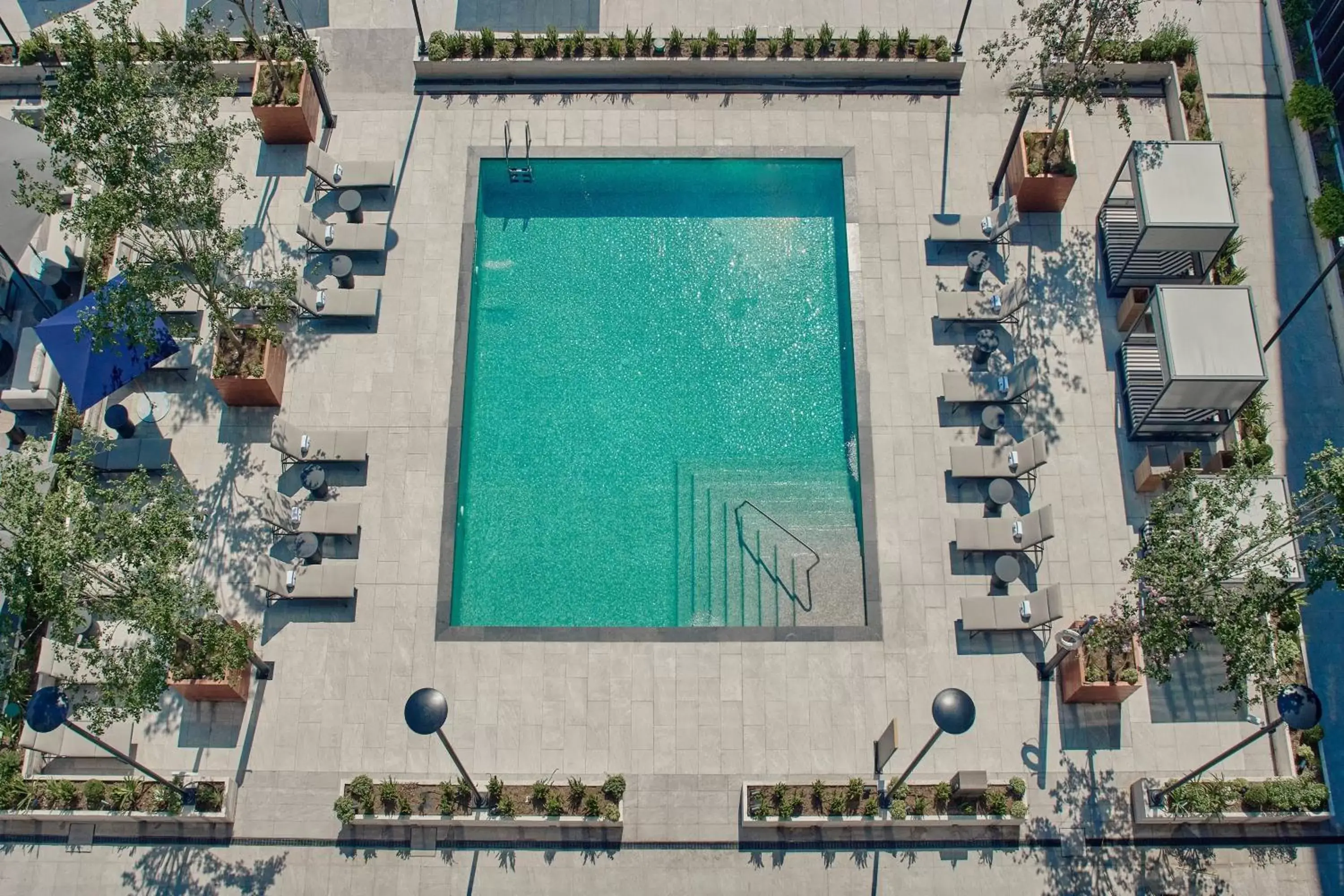 Swimming pool, Pool View in JW Marriott Hotel Monterrey Valle