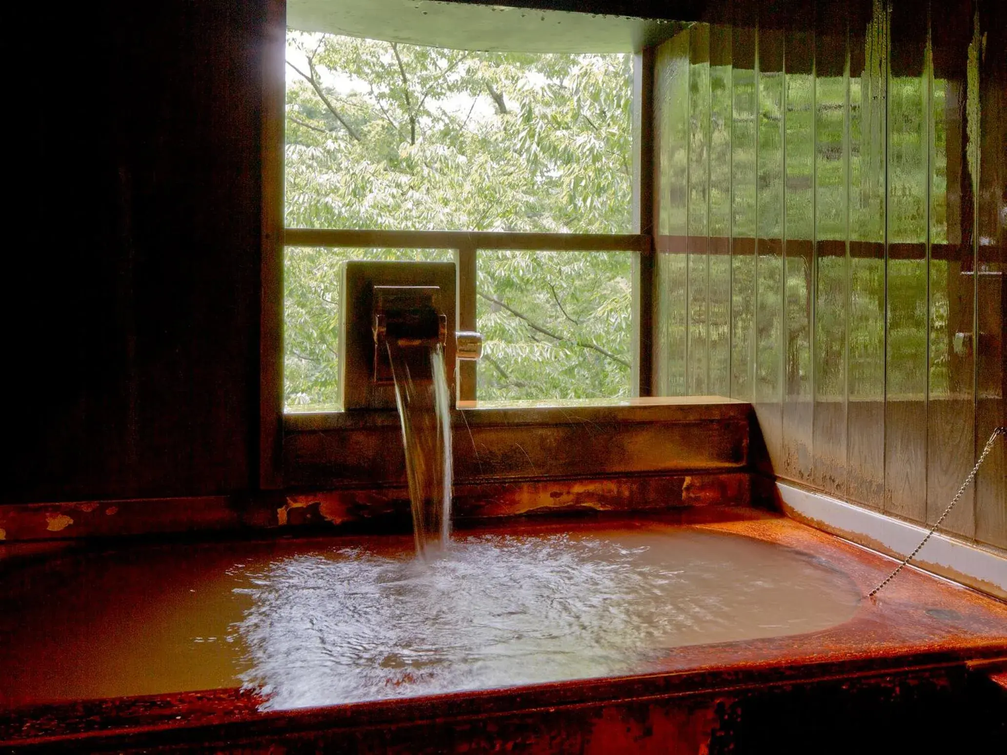 Hot Spring Bath in Kishigon Ryokan