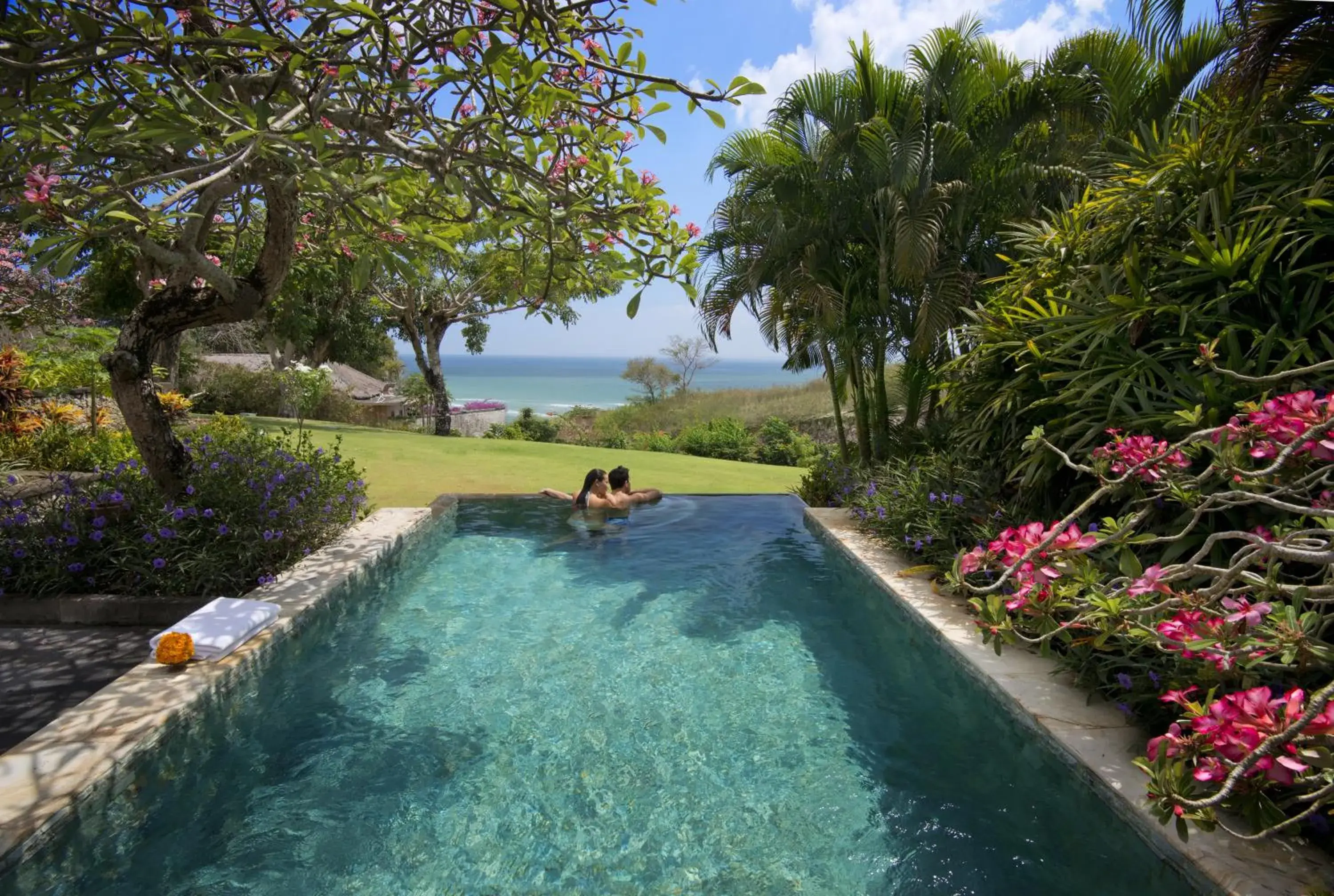 People, Swimming Pool in AYANA Villas Bali