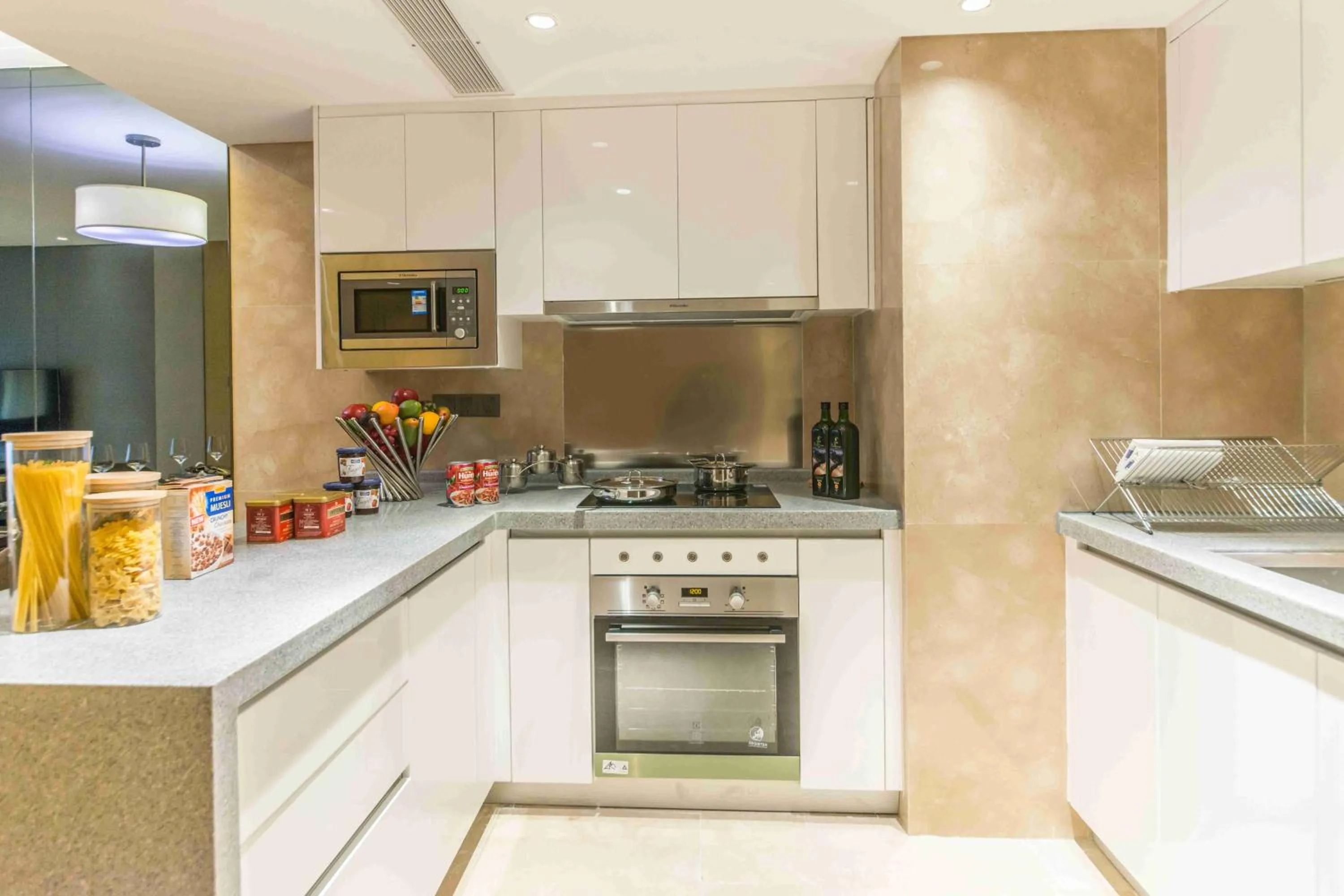 Kitchen or kitchenette in Somerset Grandview Shenzhen