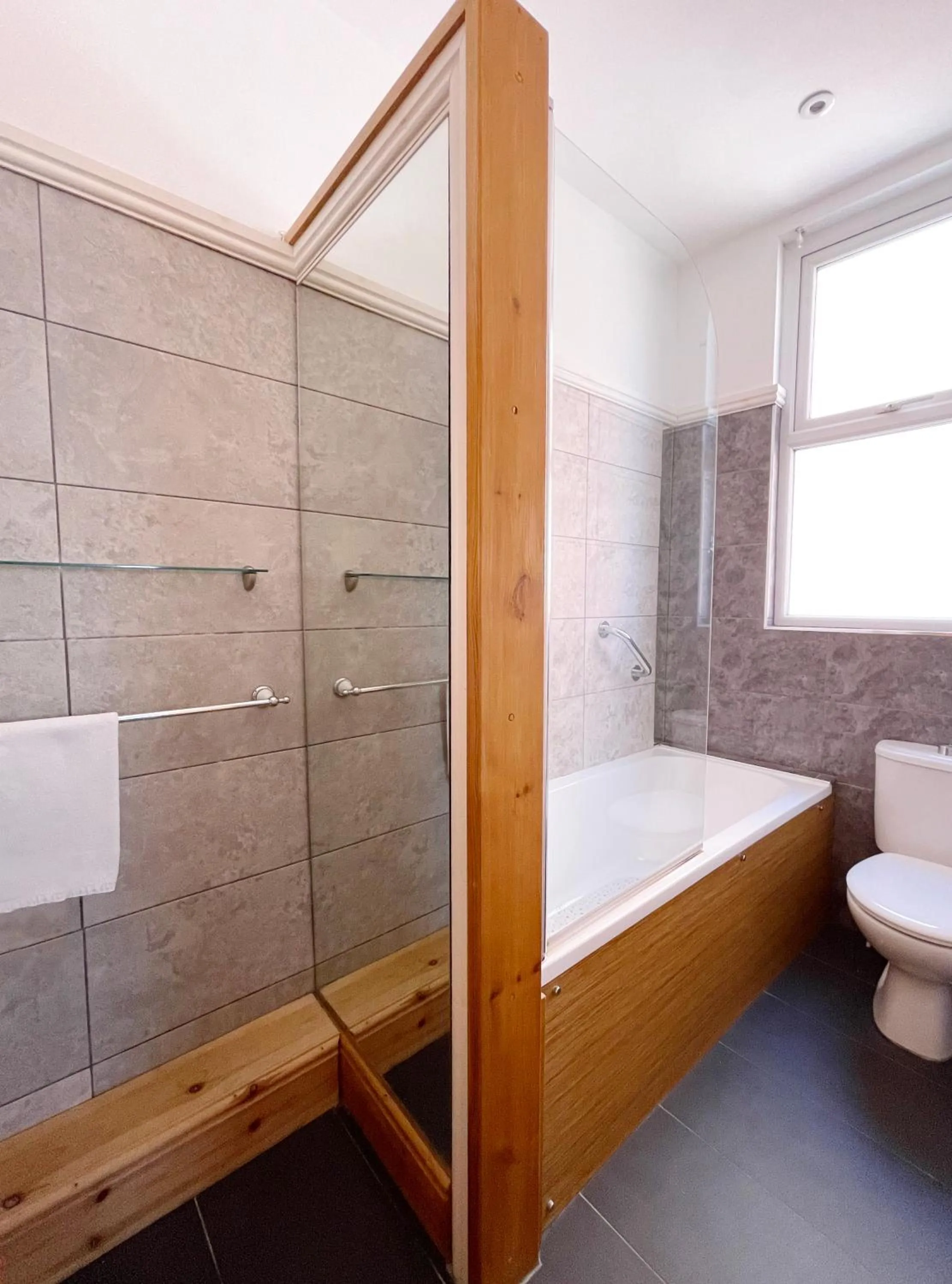 Bathroom in Dukes Folly Hotel