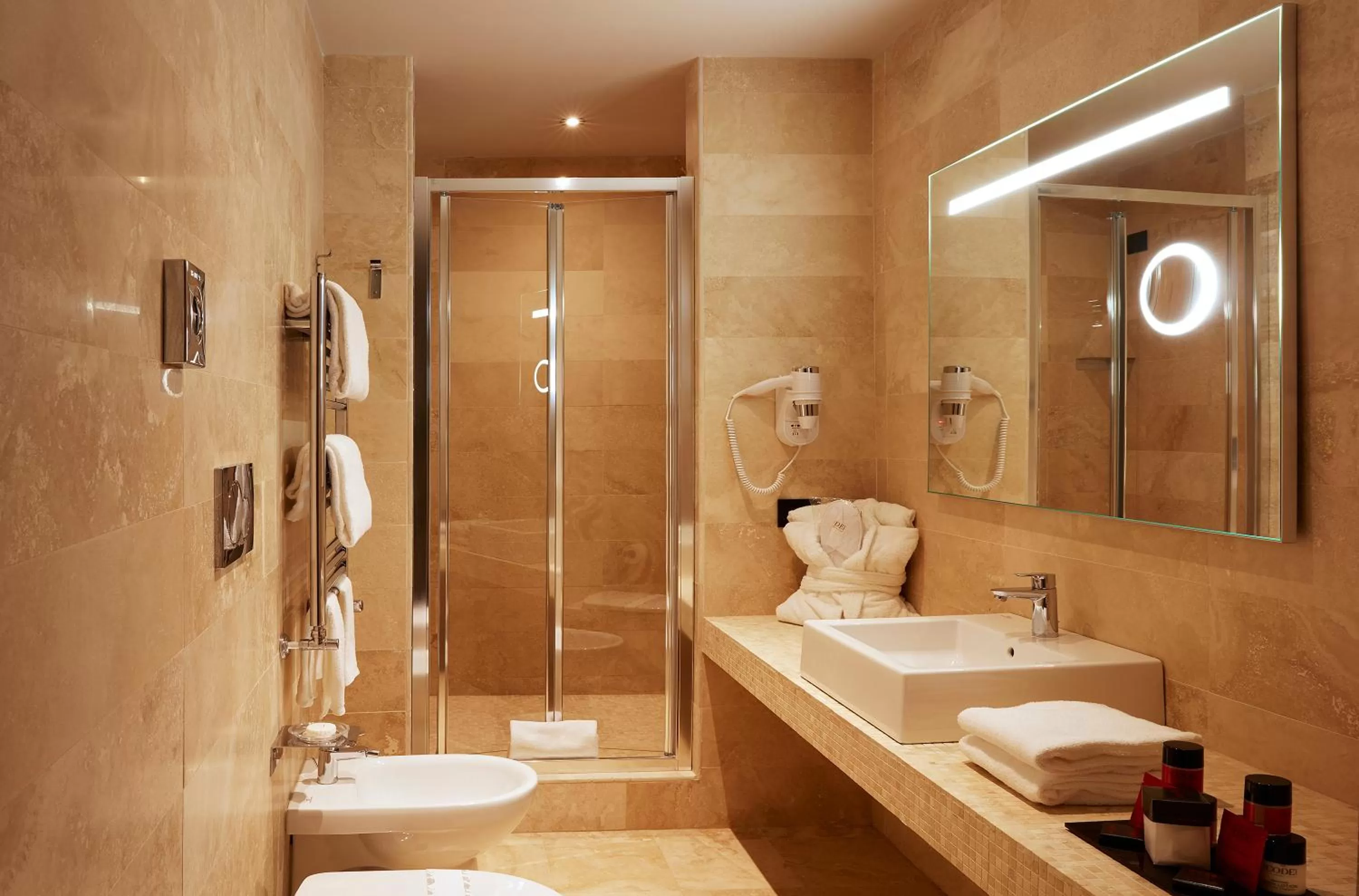 Bathroom in The Code Hotel