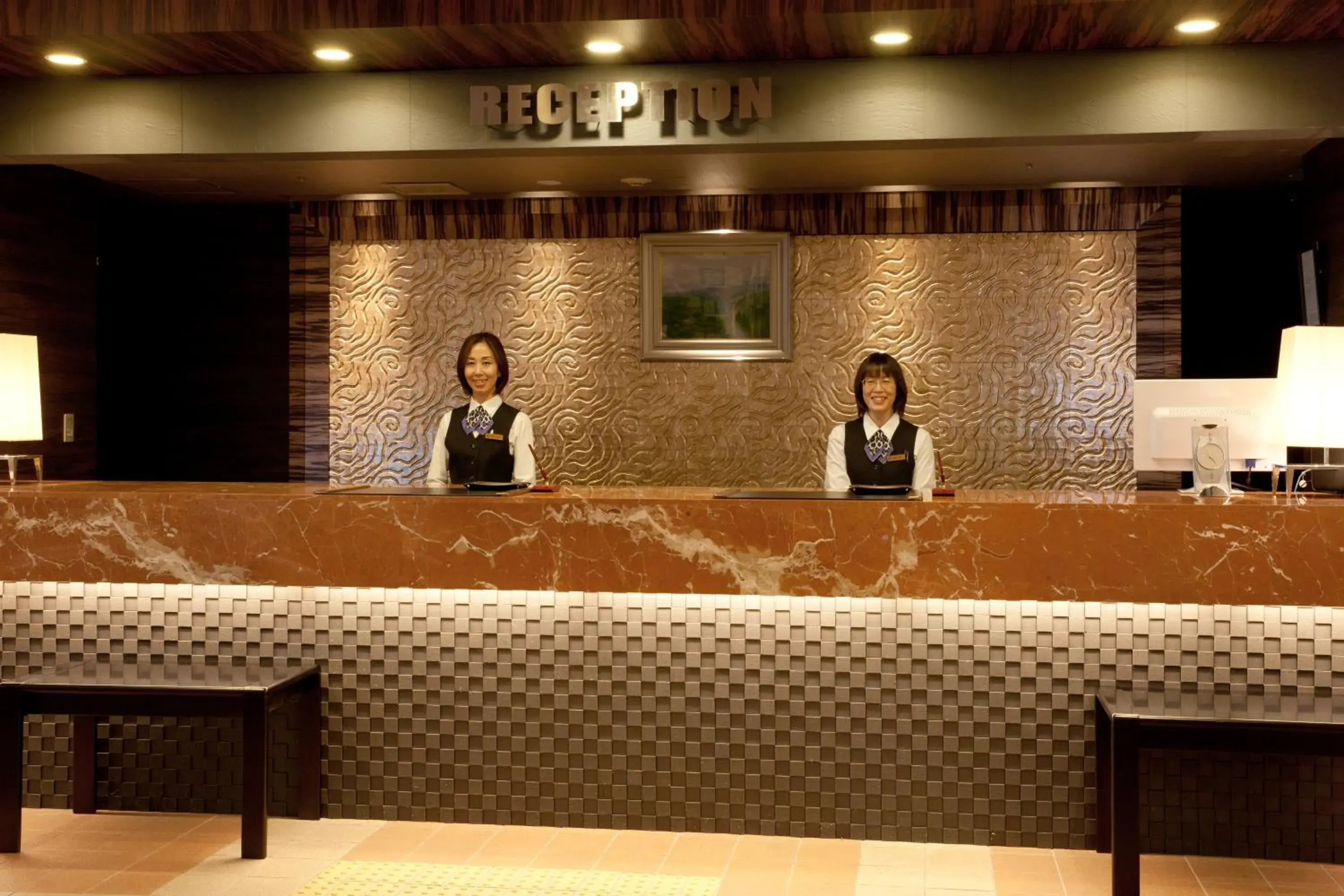 Staff, Lobby/Reception in Hotel Morinokaze Tateyama