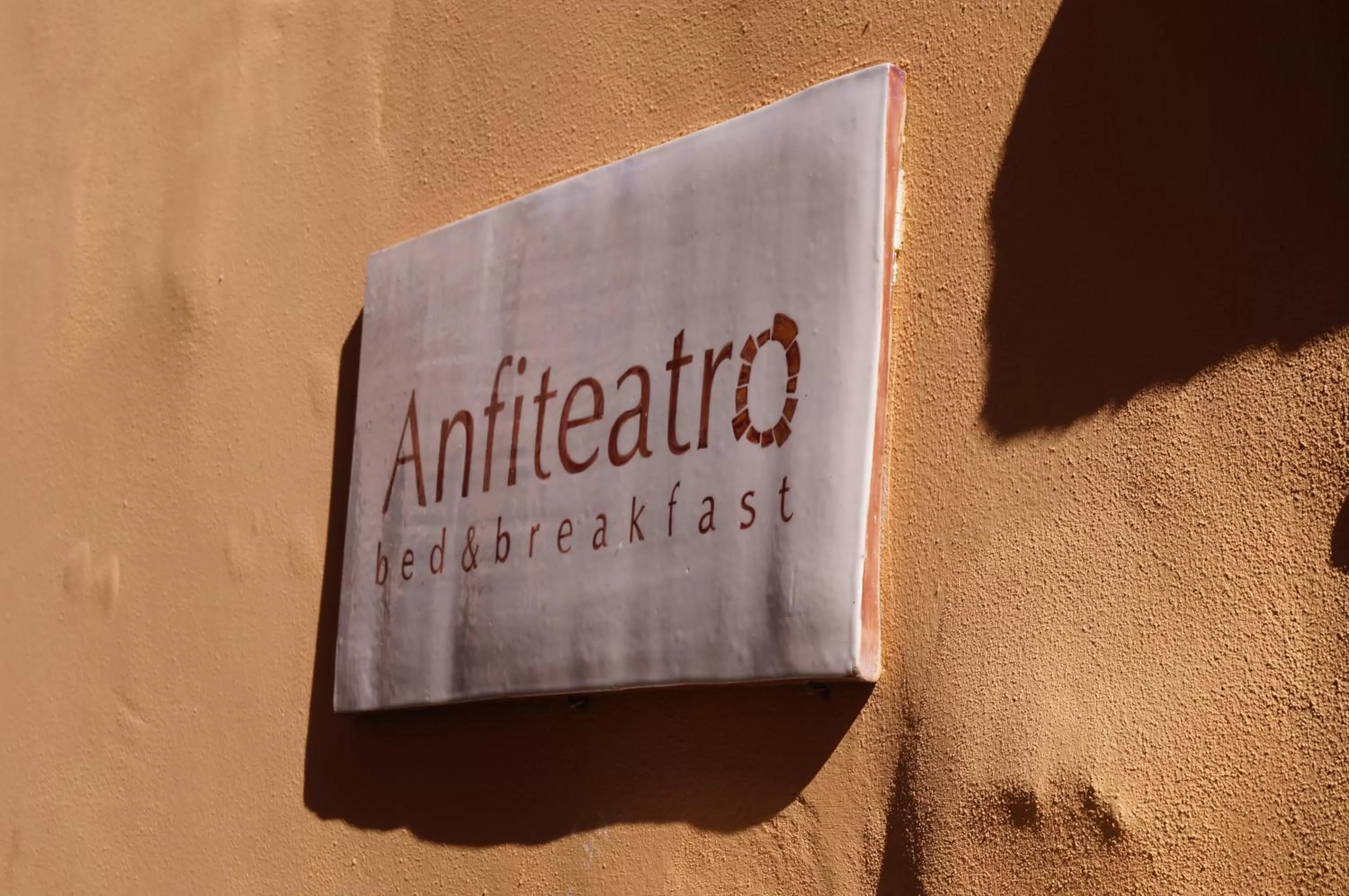 Facade/entrance in B&B Anfiteatro