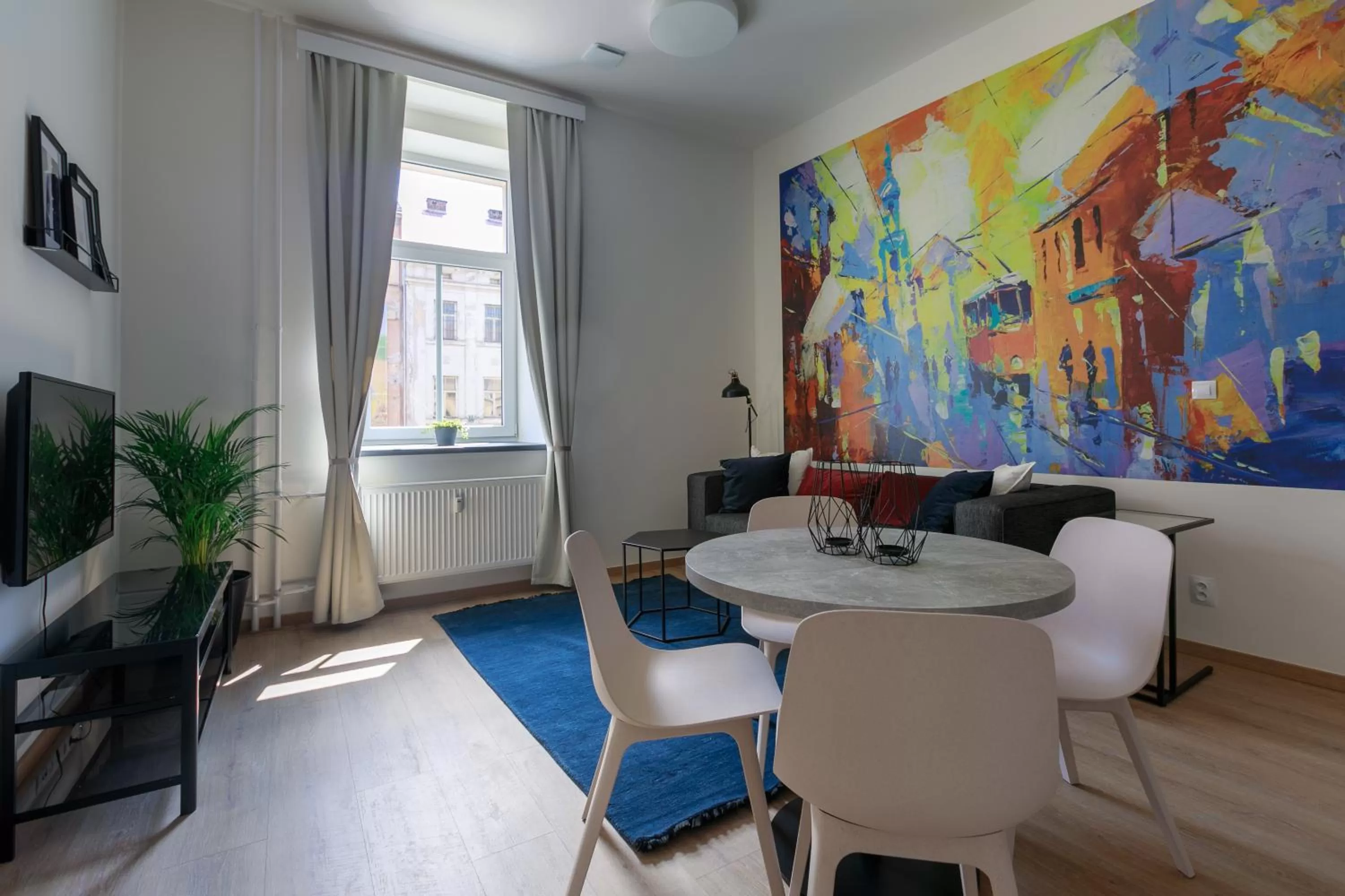 Kitchen or kitchenette in Avantgarde apartments