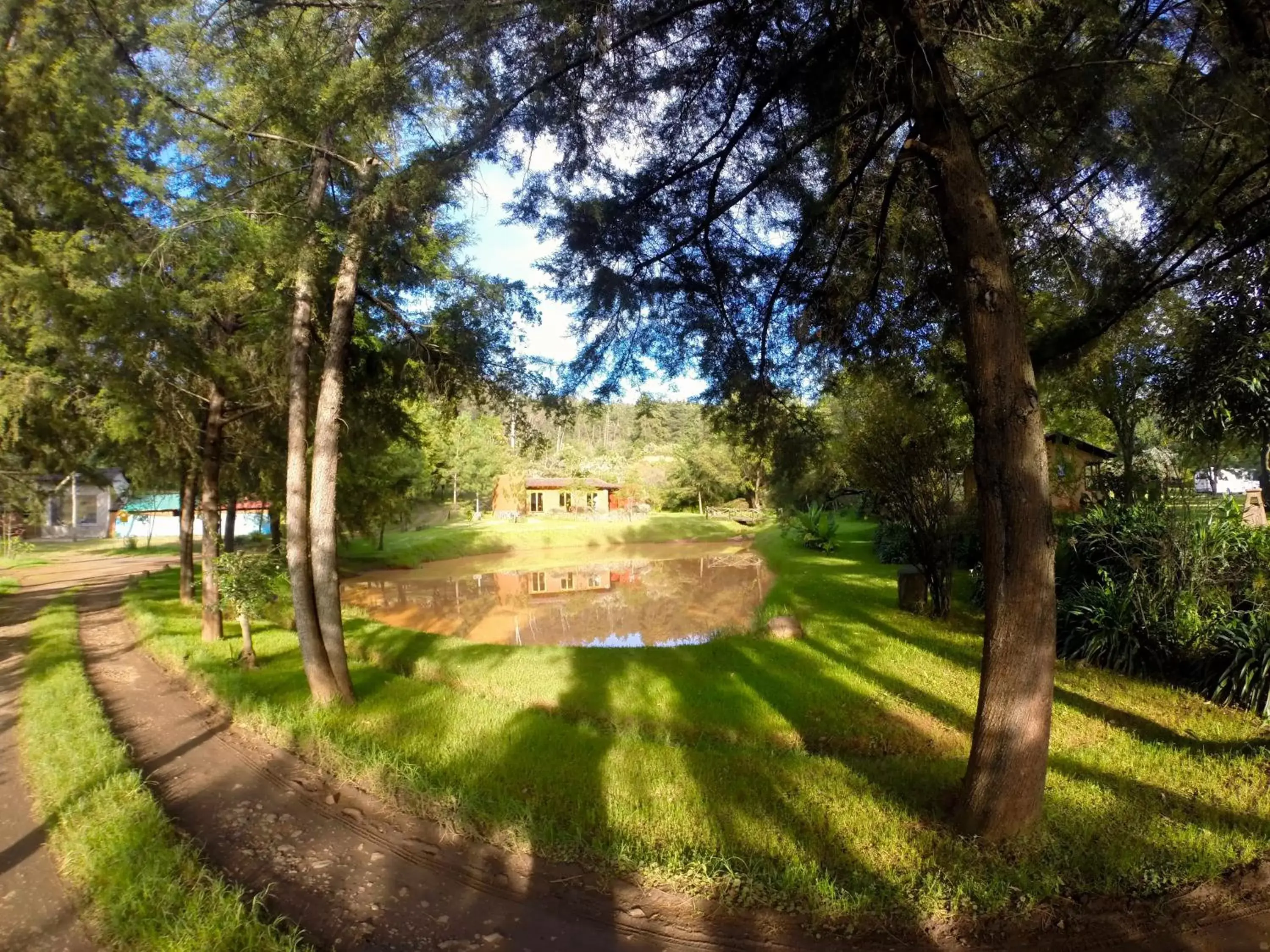 Garden in Villa Patzcuaro Garden Hotel & RV Park