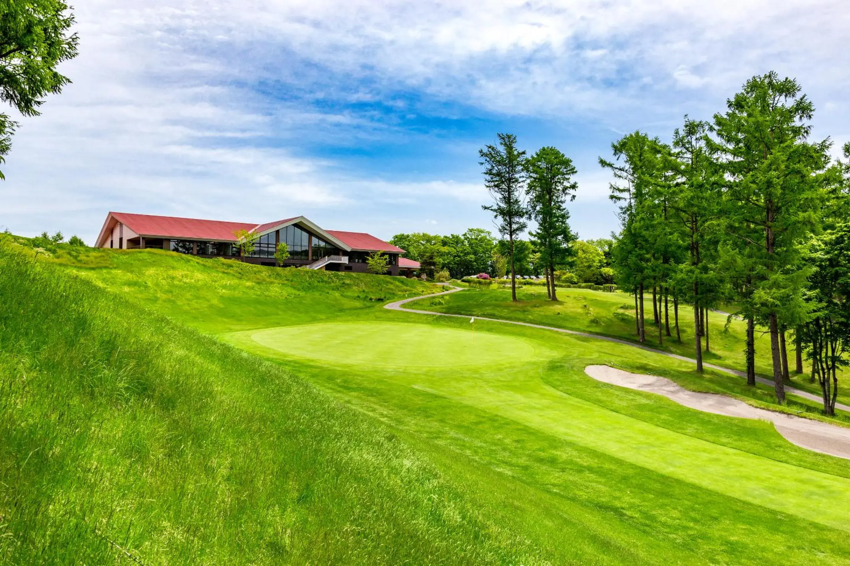 Golfcourse, Property Building in Hakodate Onuma Prince Hotel