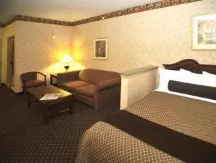 Bed in Best Western Plus Shamrock Inn & Suites