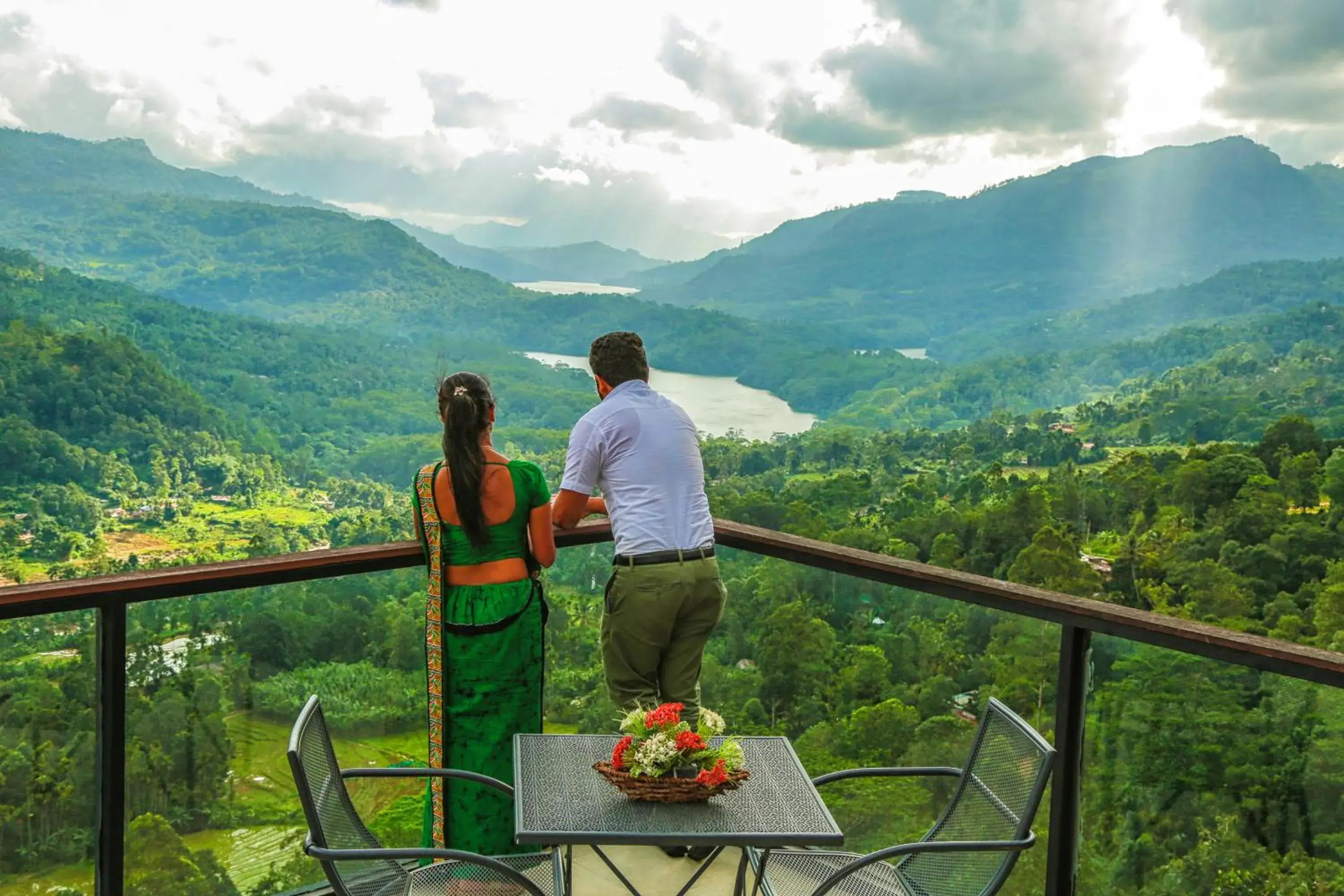 Balcony/Terrace in Oak Ray Hotel - Tea Bush Ramboda