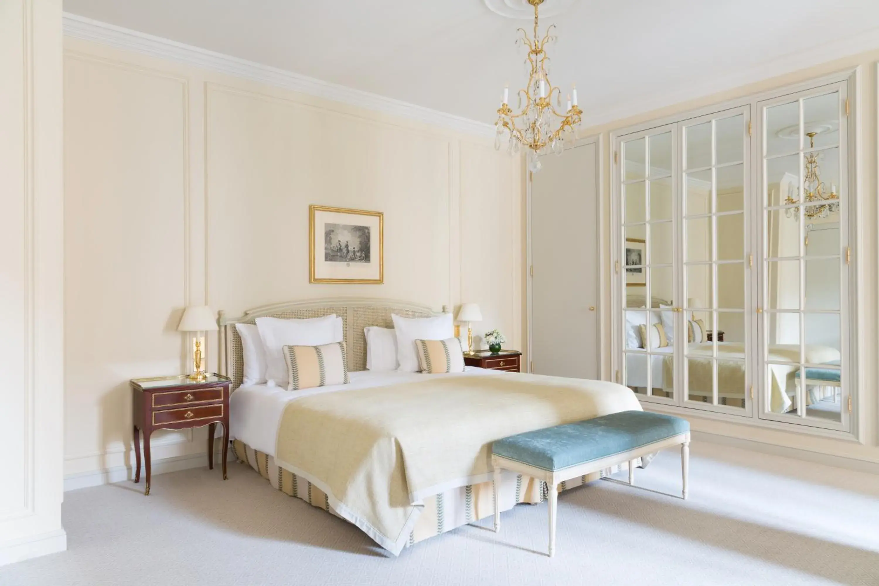Bedroom, Bed in Le Bristol Paris - an Oetker Collection Hotel