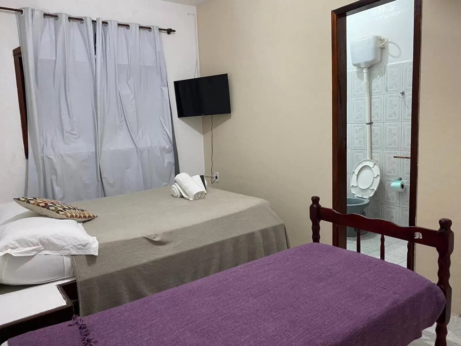 Bed in Pousada Porto Búzios