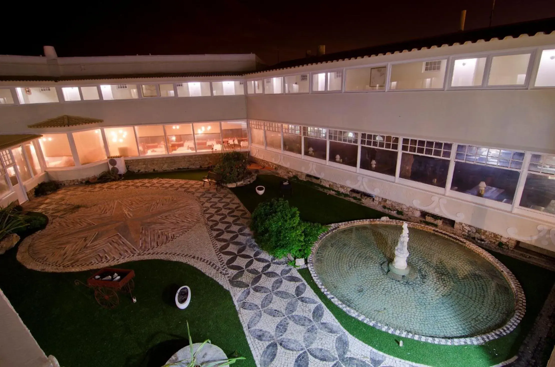 Facade/entrance, Pool View in Estalagem Muchaxo Hotel