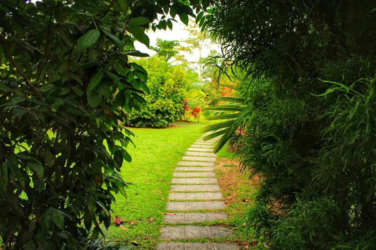 Garden in Casona Rústica & Bungalow