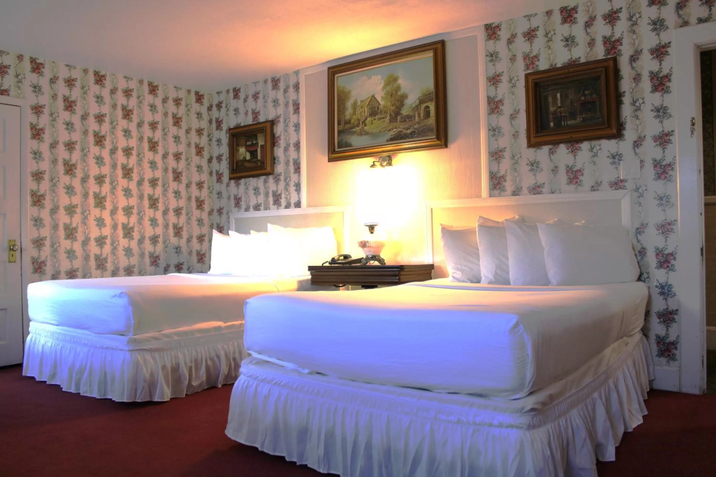 Bed in Copper Queen Hotel