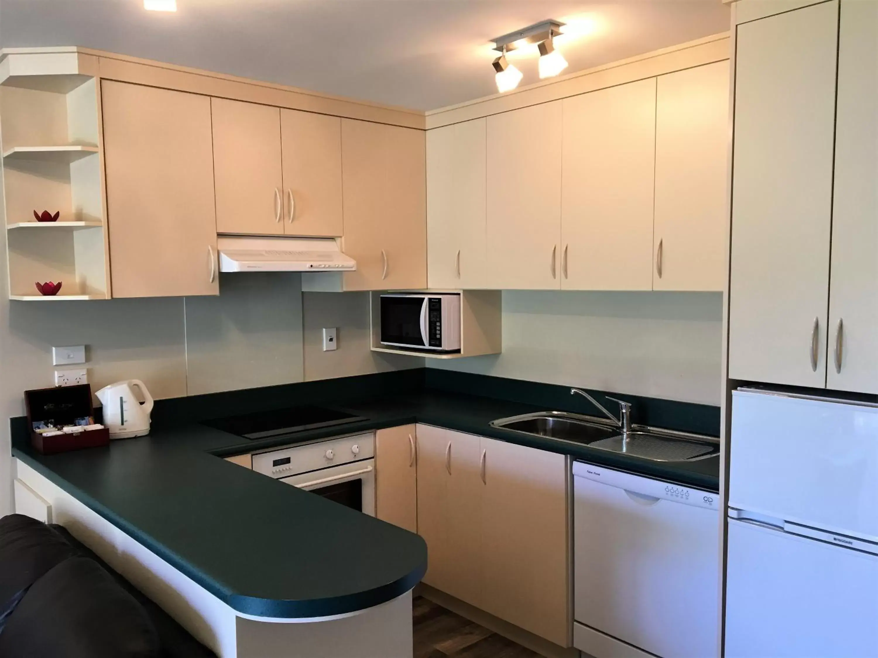 Kitchen or kitchenette, Kitchen/Kitchenette in Fiordland Lakeview Motel and Apartments