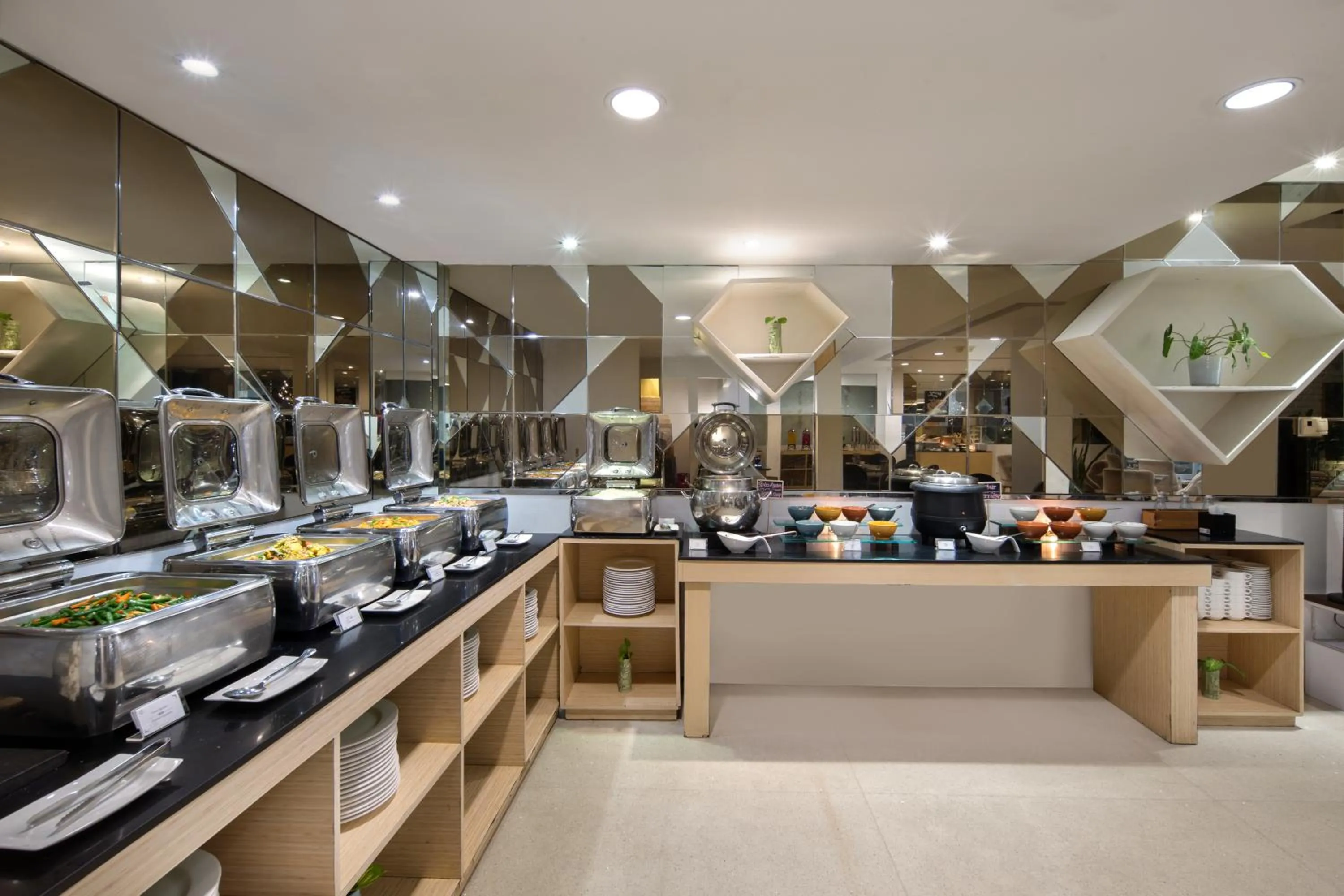 Buffet breakfast in Fashion Hotel Legian