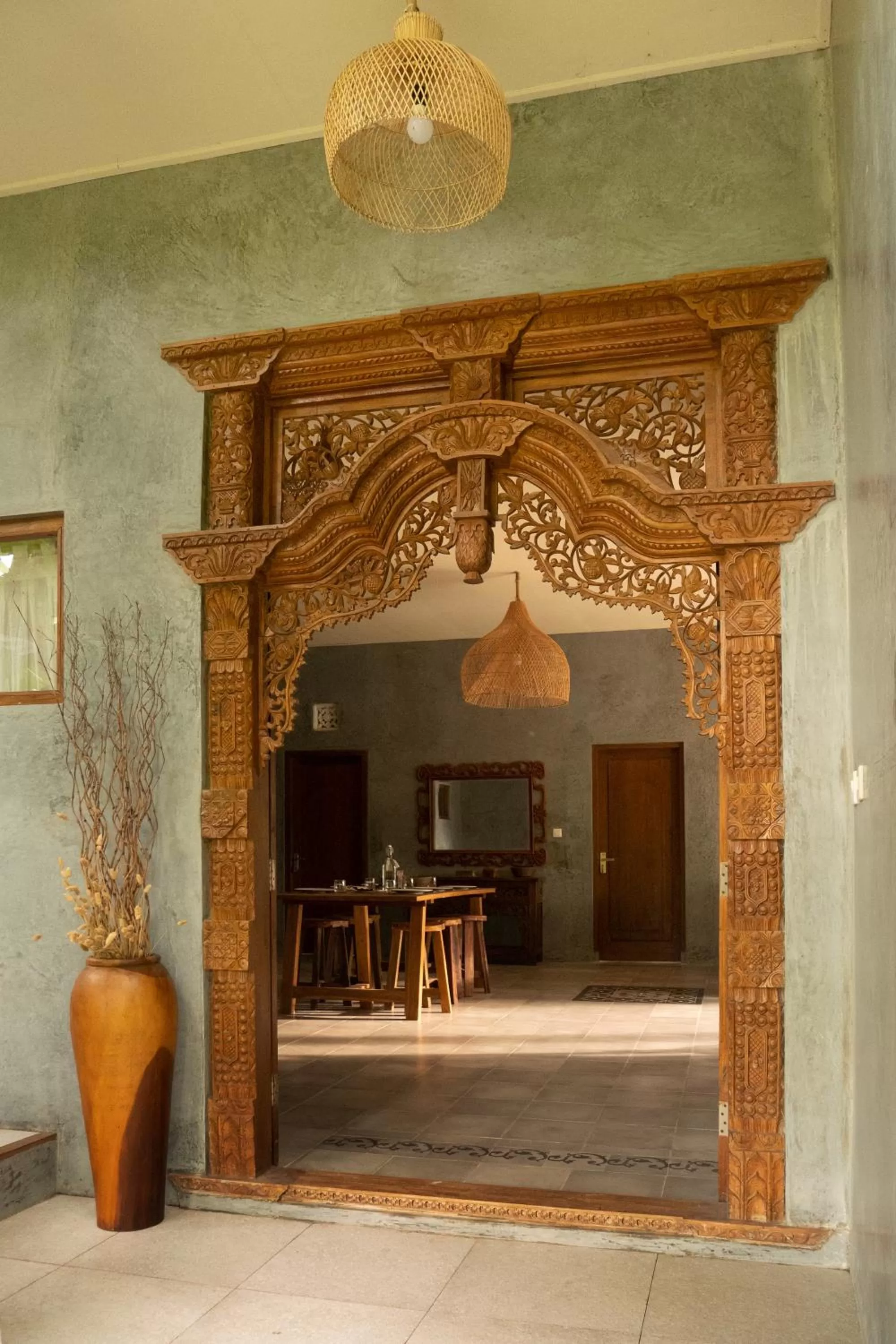 Facade/entrance in Tanah Damai Hotel