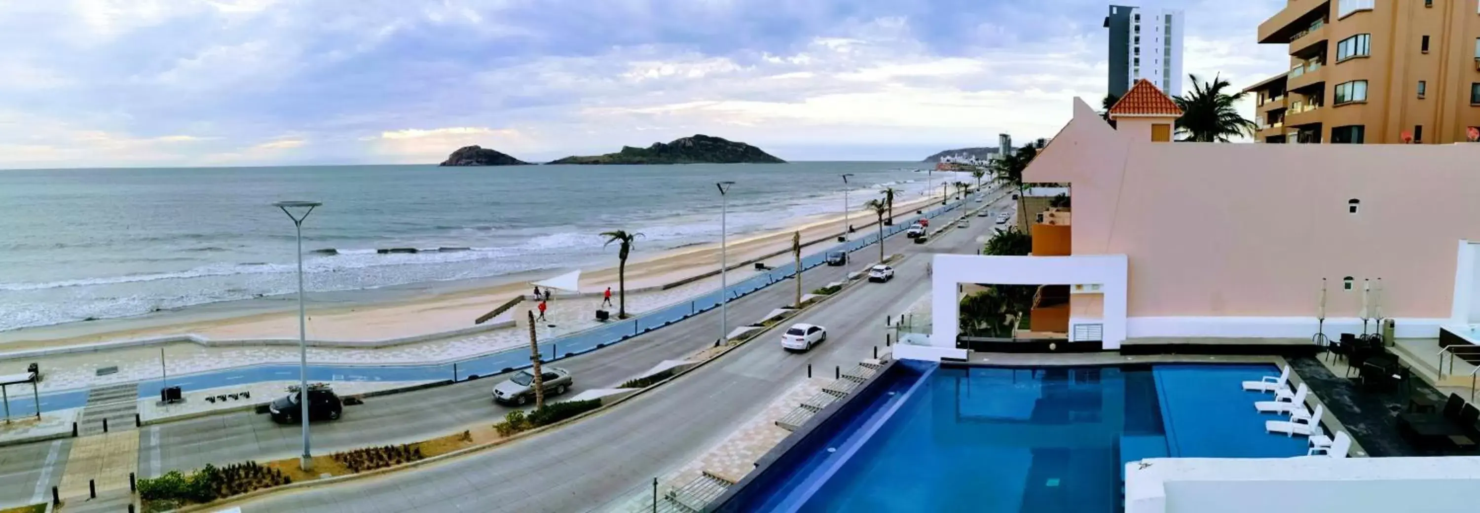 Sea view in Coral Island Beach View Hotel Sea view in Coral Island Beach View Hotel