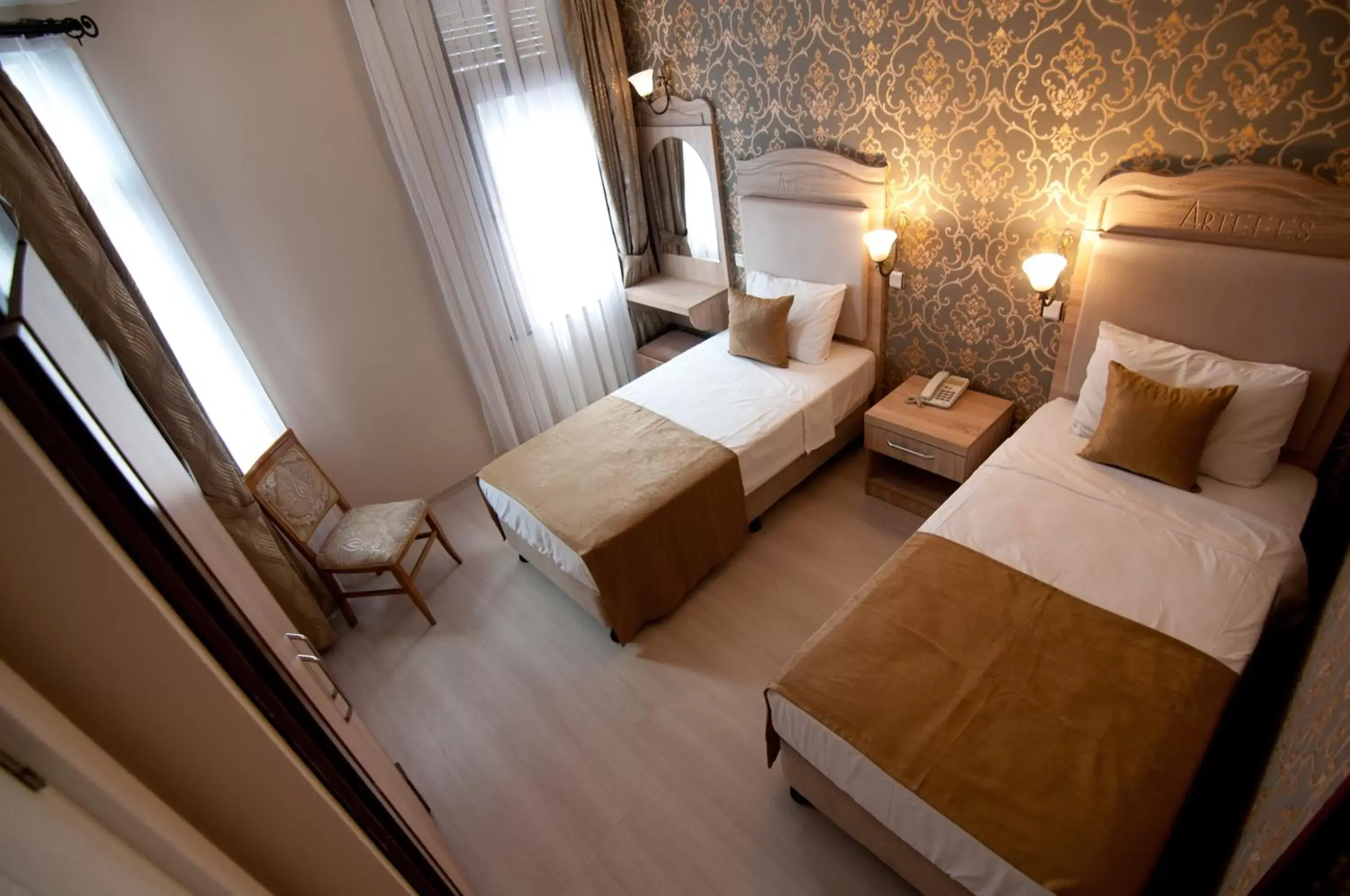 Photo of the whole room, Bed in Artefes Hotel Old City