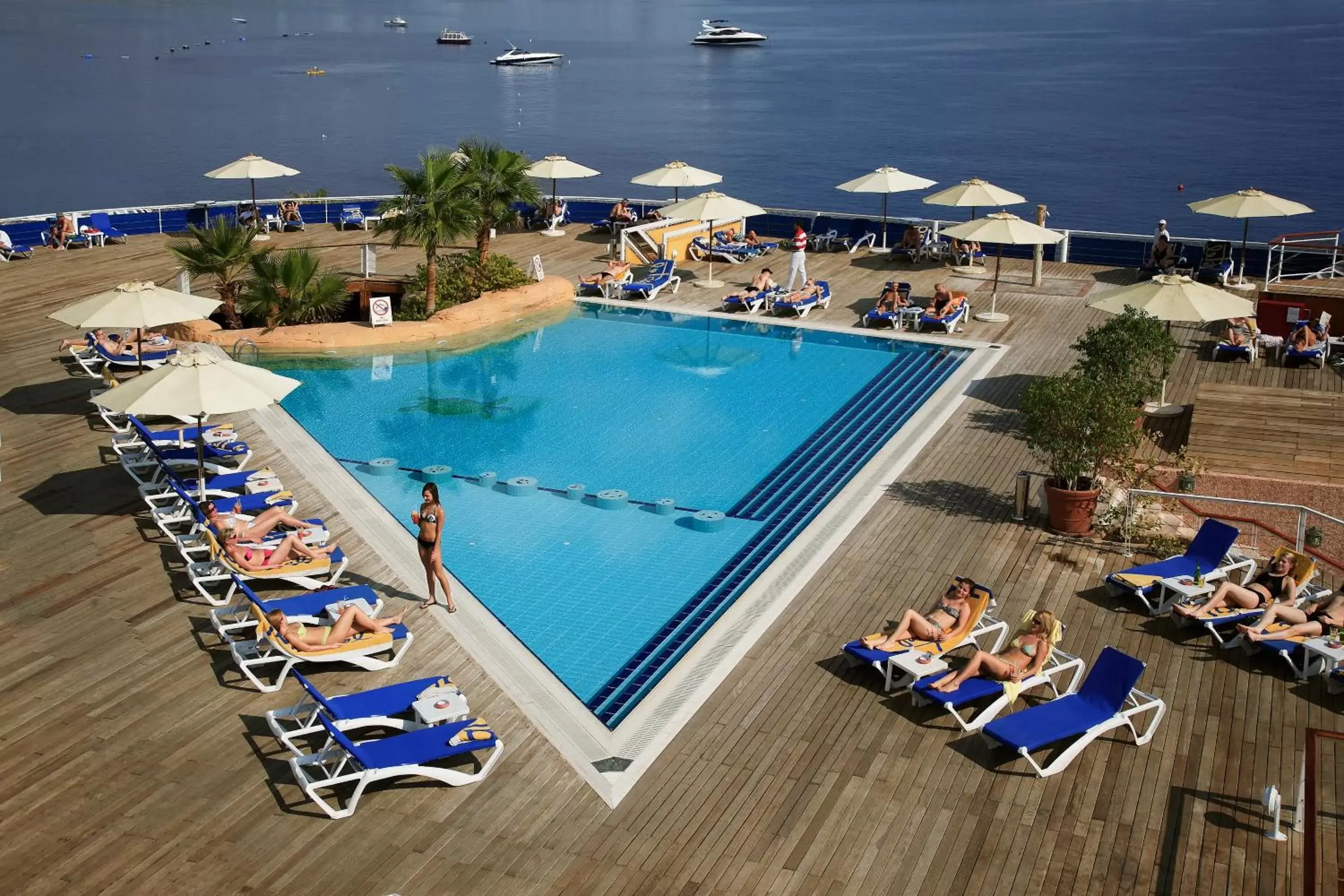 Swimming pool, Pool View in Lido Sharm Hotel Naama Bay