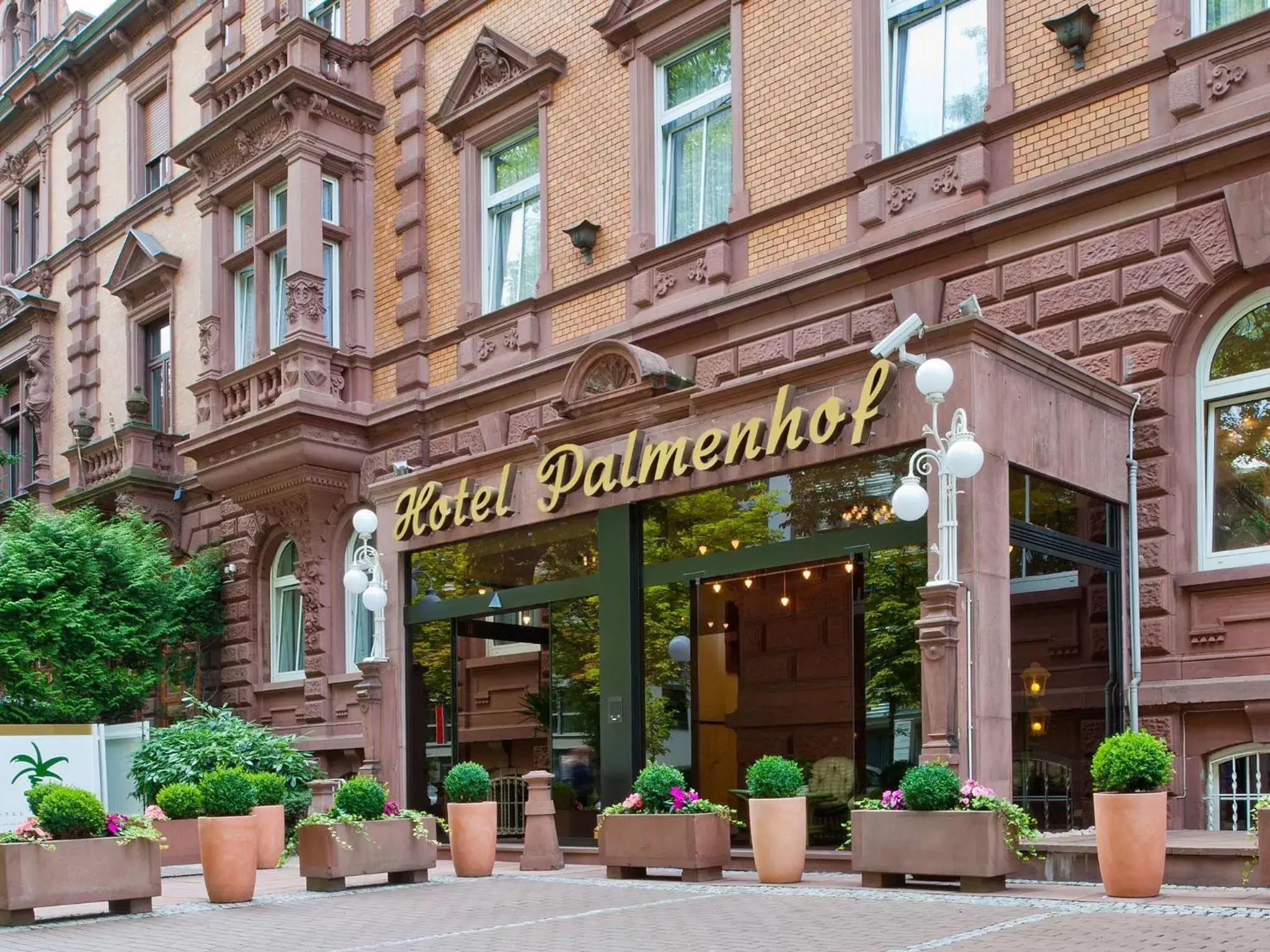 Facade/entrance in Hotel Palmenhof