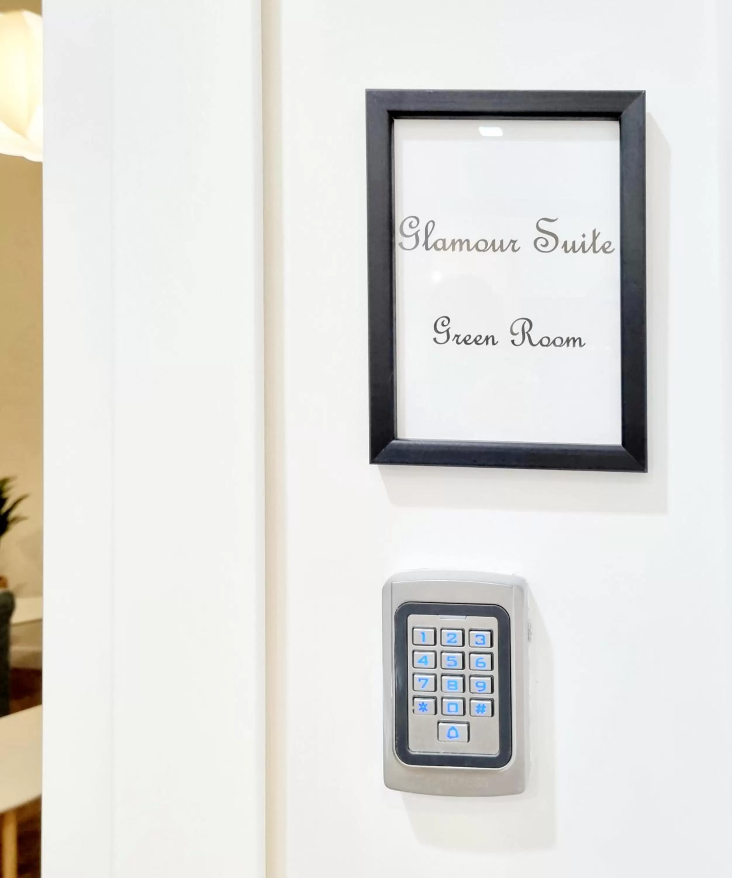 Bedroom, Logo/Certificate/Sign/Award in Glamour Suite Cagliari